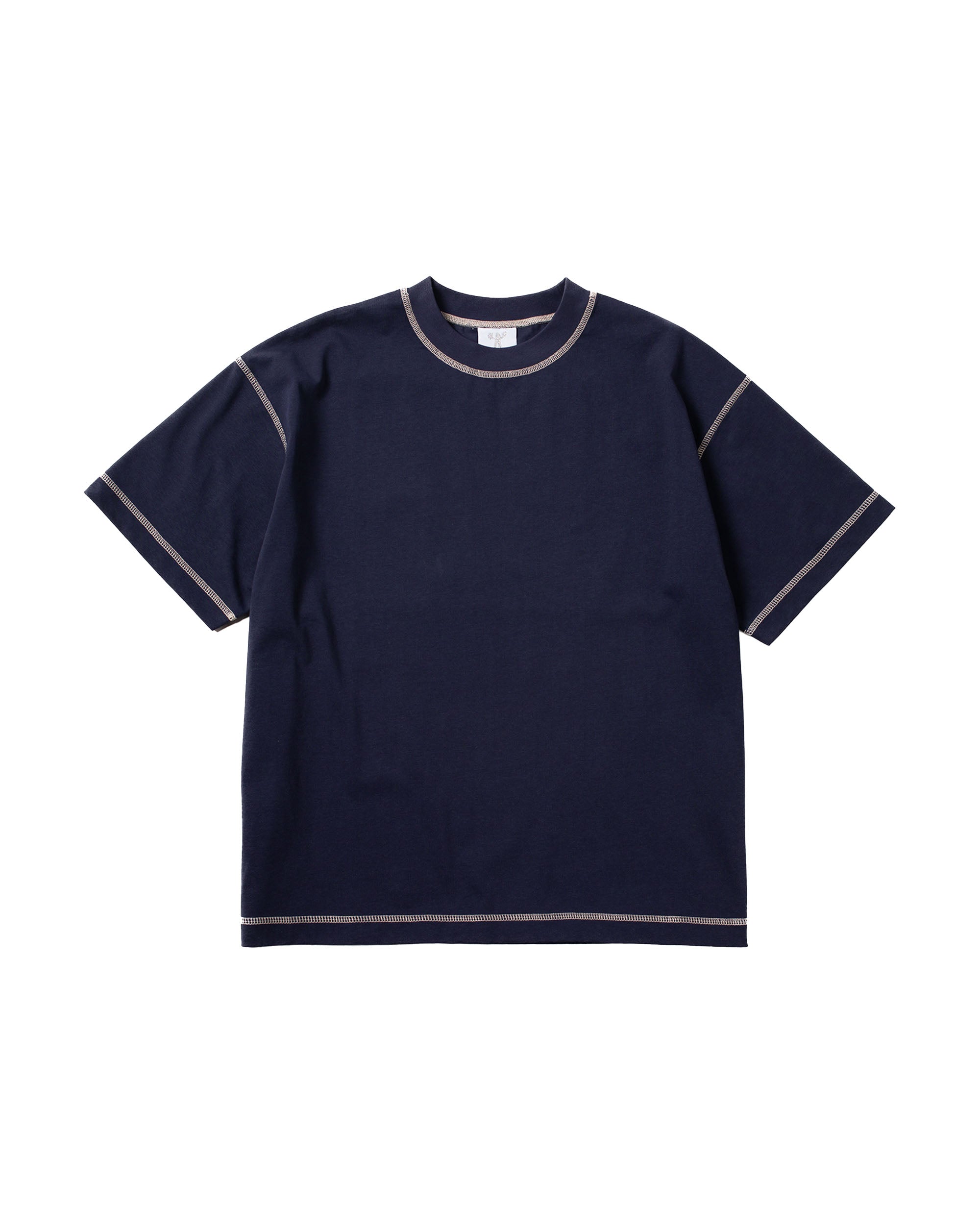 Contrast T-shirt - Navy