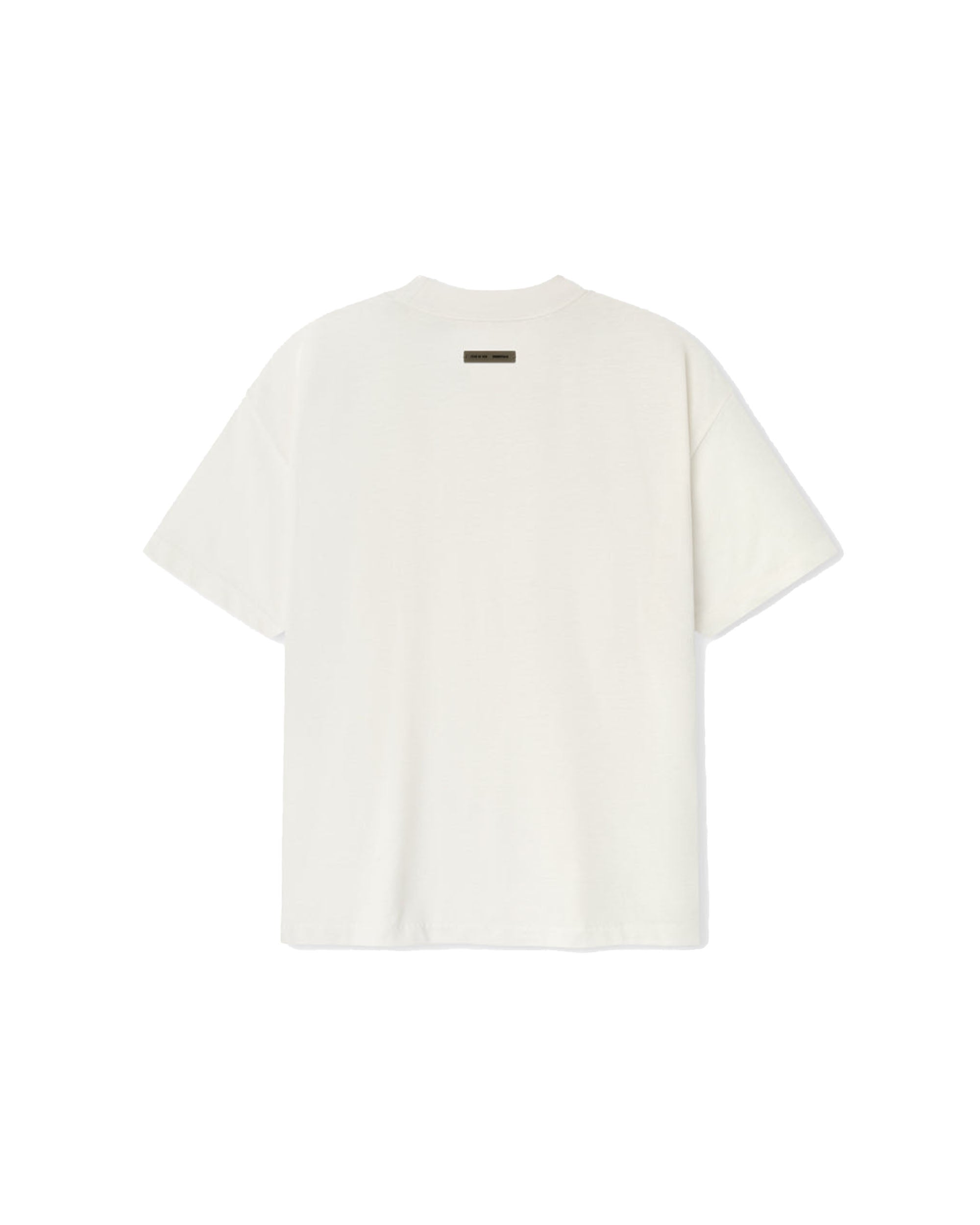 Embroidered Essential Tee - Ivory