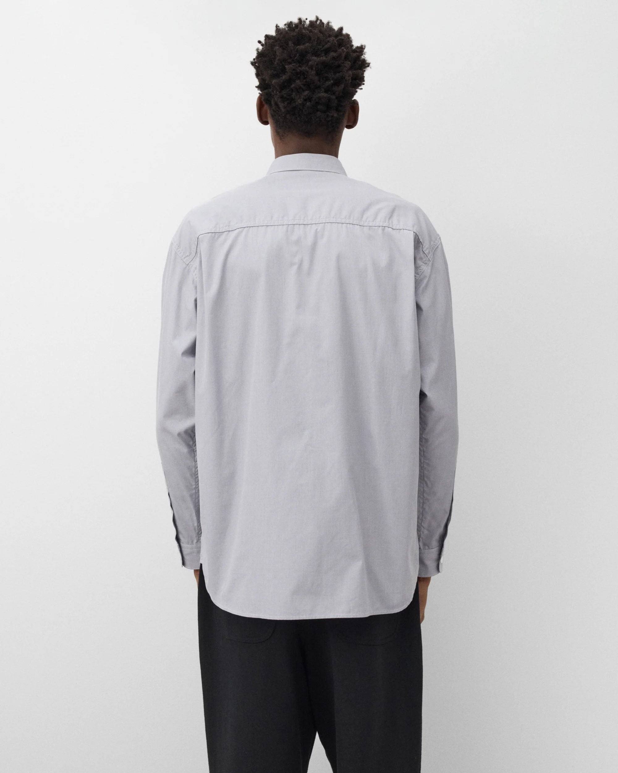 Patchwork Shirt - Grey