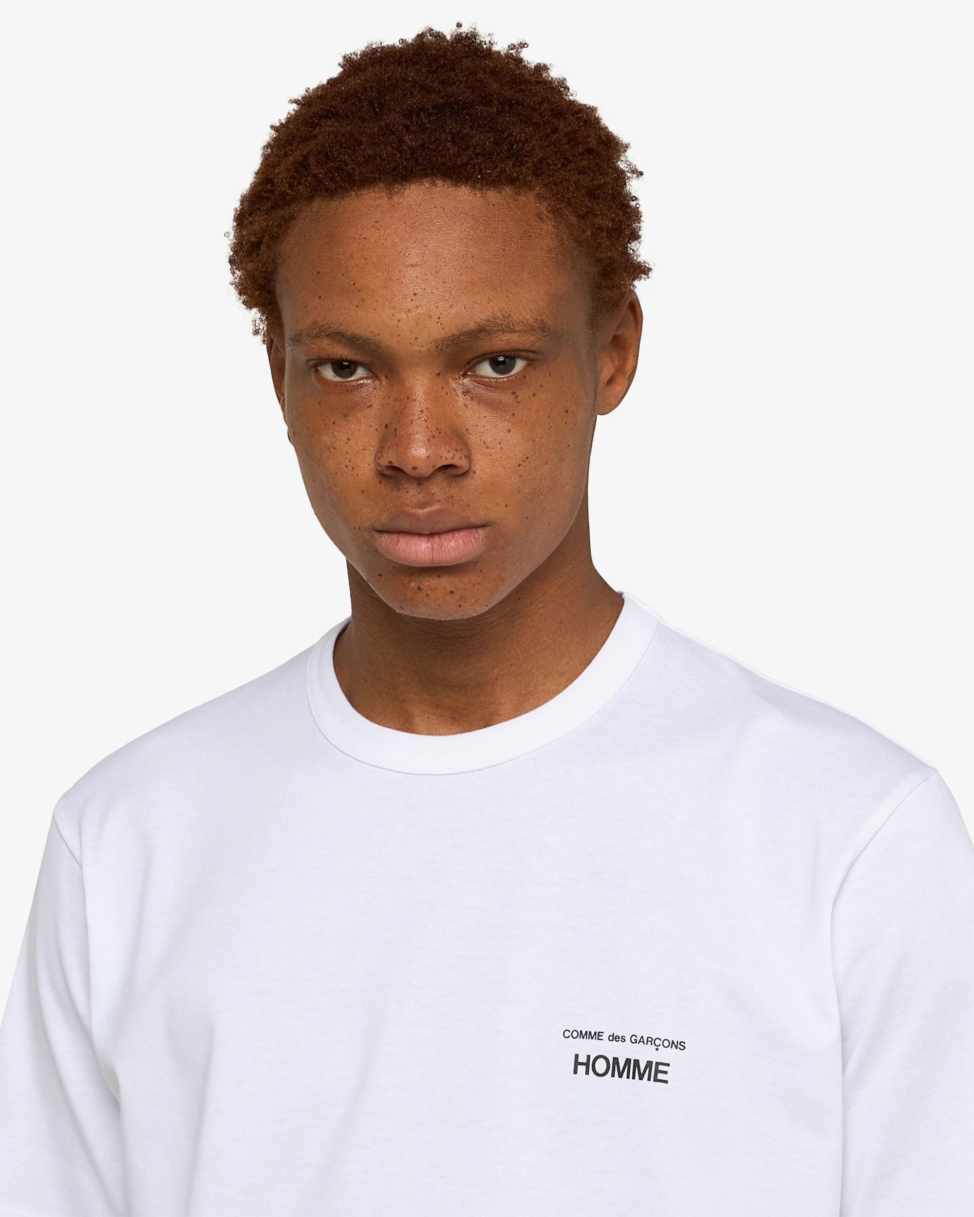Homme Logo T-shirt - White