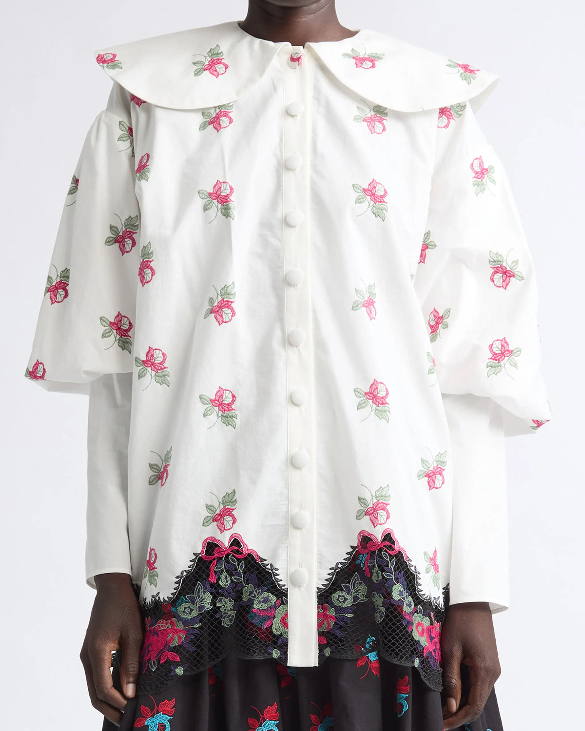 Pick-Ups Blouse - White / Multi