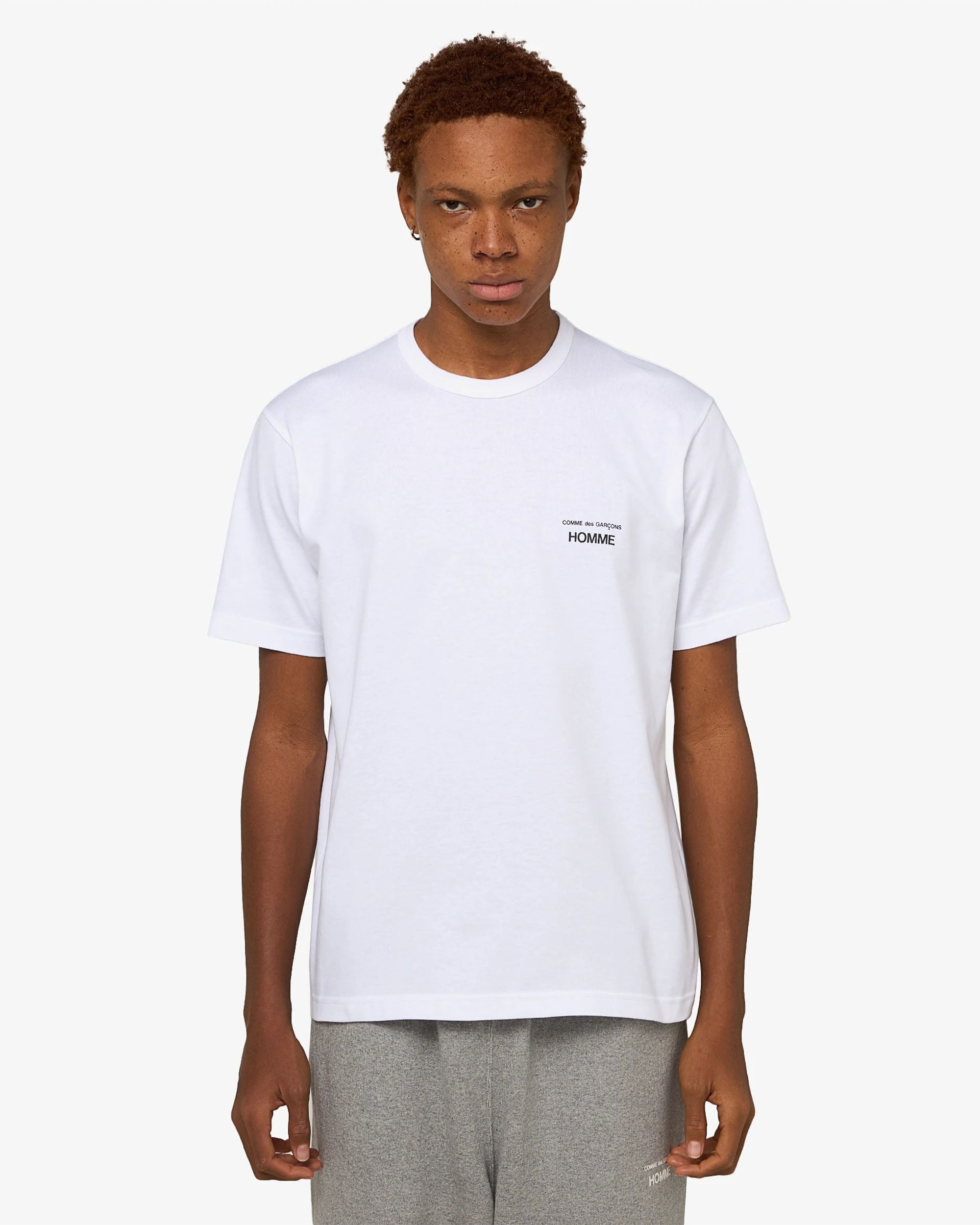 Homme Logo T-shirt - White