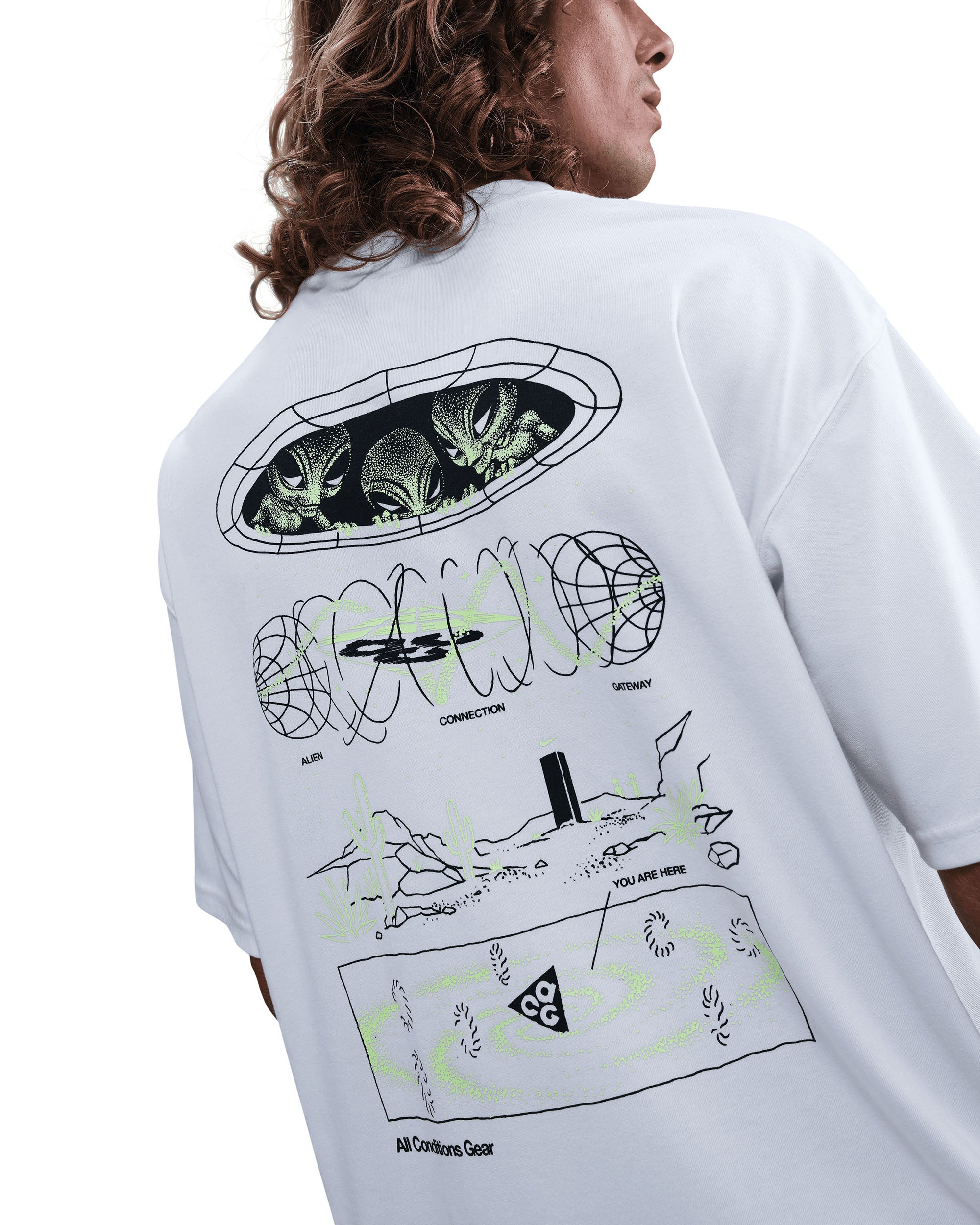 ACG Mystery Lights T-Shirt - Summit White