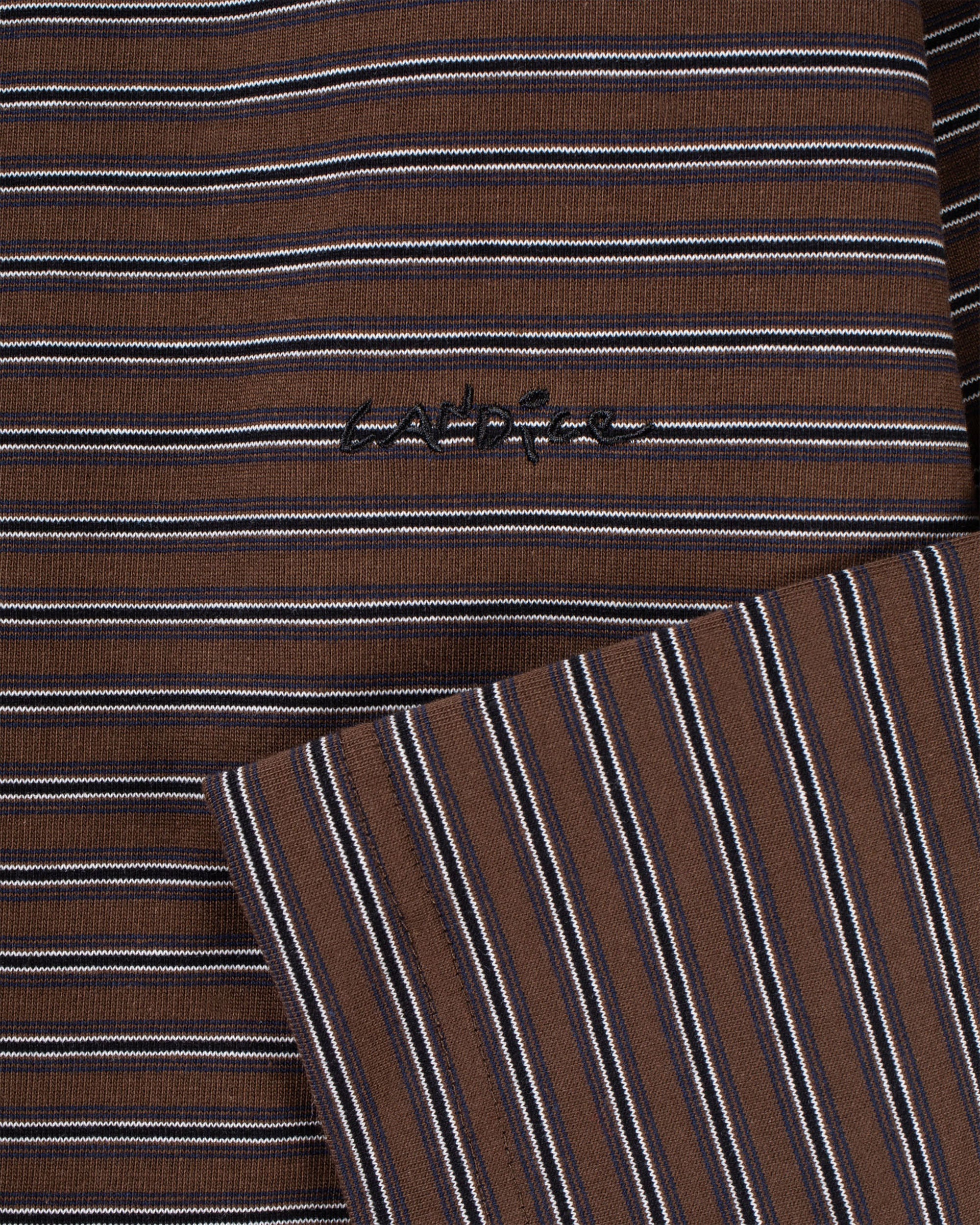 Kerferd Striped L/S - Brown