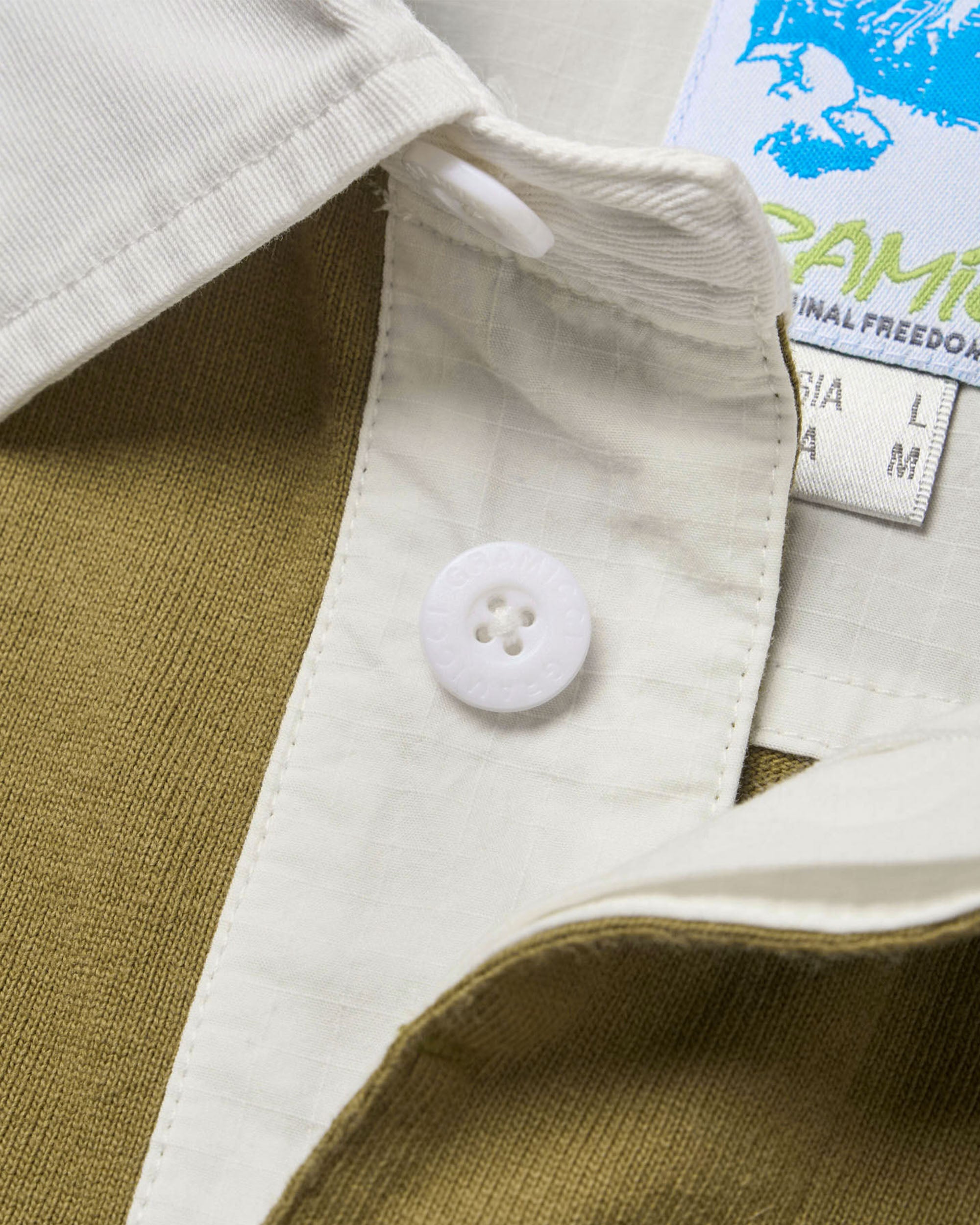 Langdon Rugby Shirt - Winter Olive