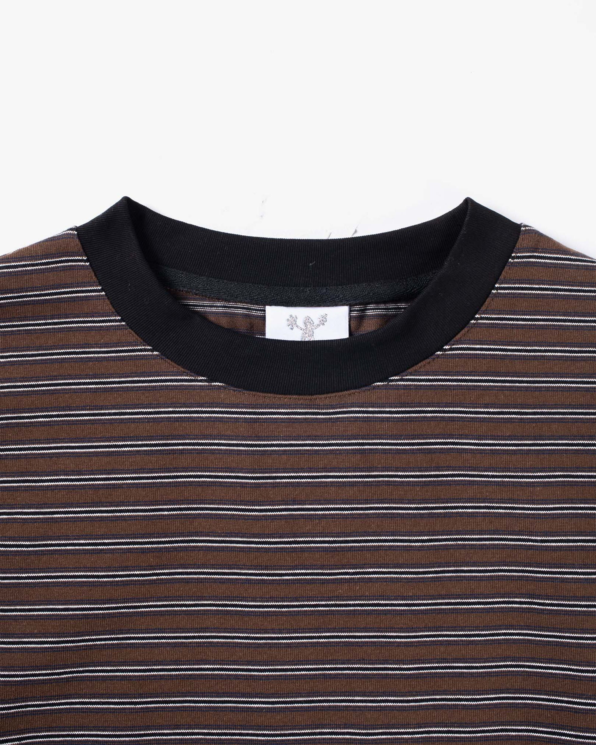 Kerferd Striped L/S - Brown