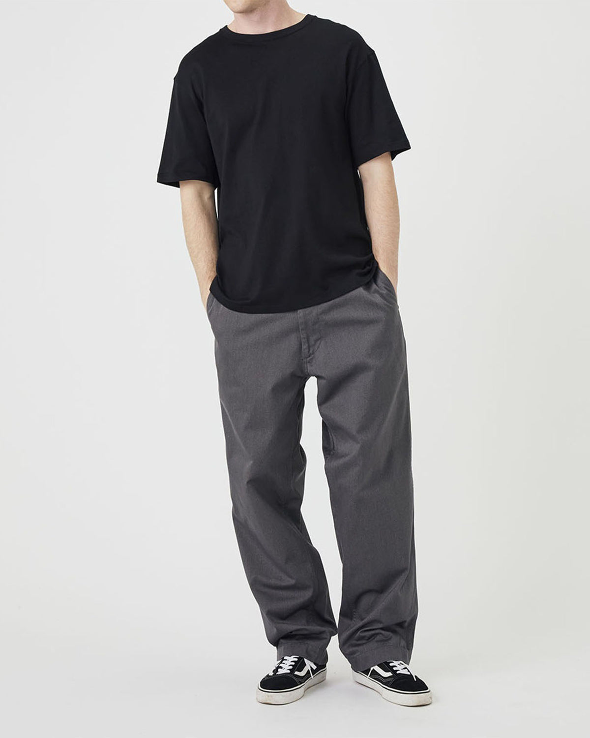 Loopwheel COOLMAX Jersey T-Shirt - Black