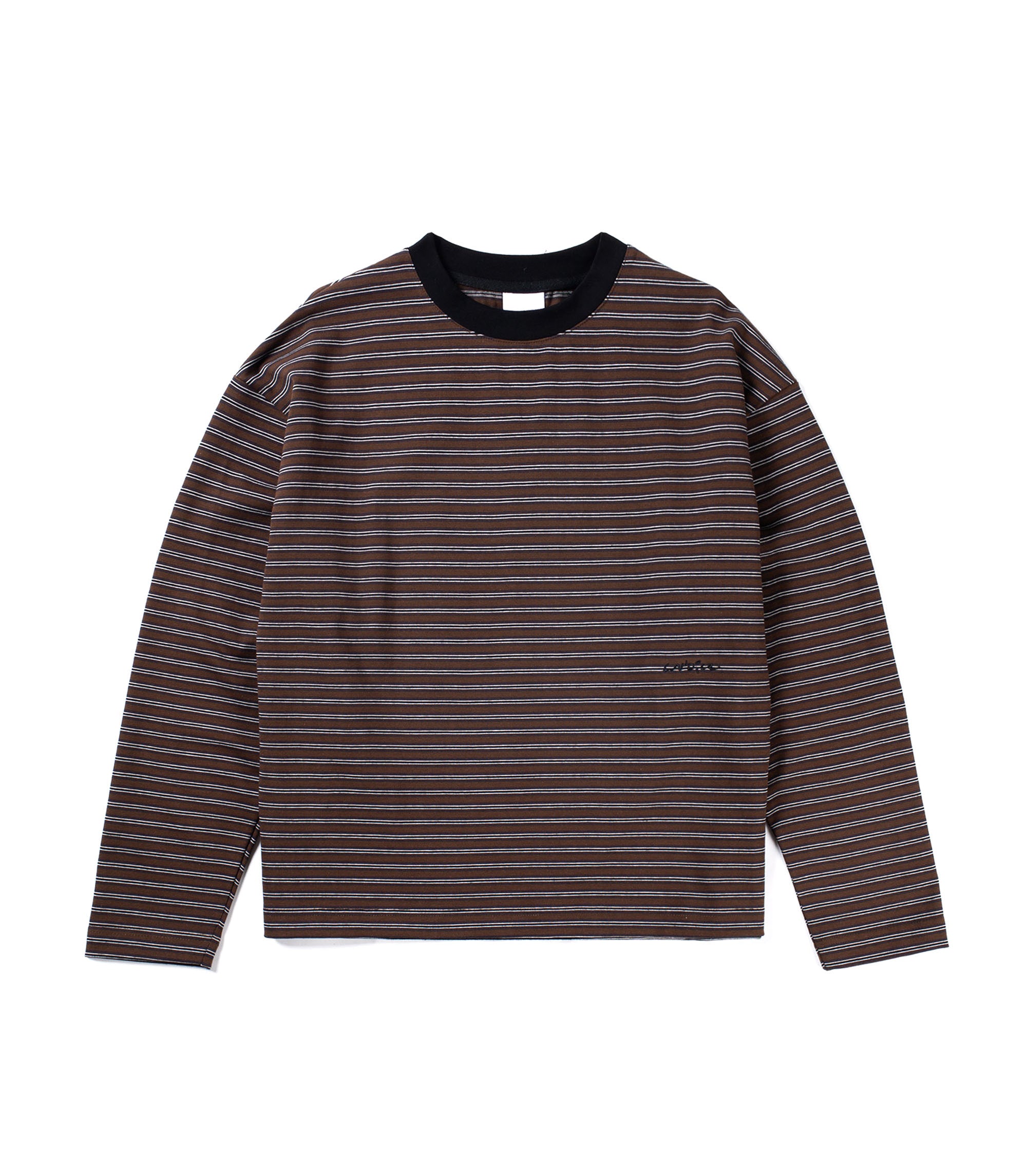 Kerferd Striped L/S - Brown