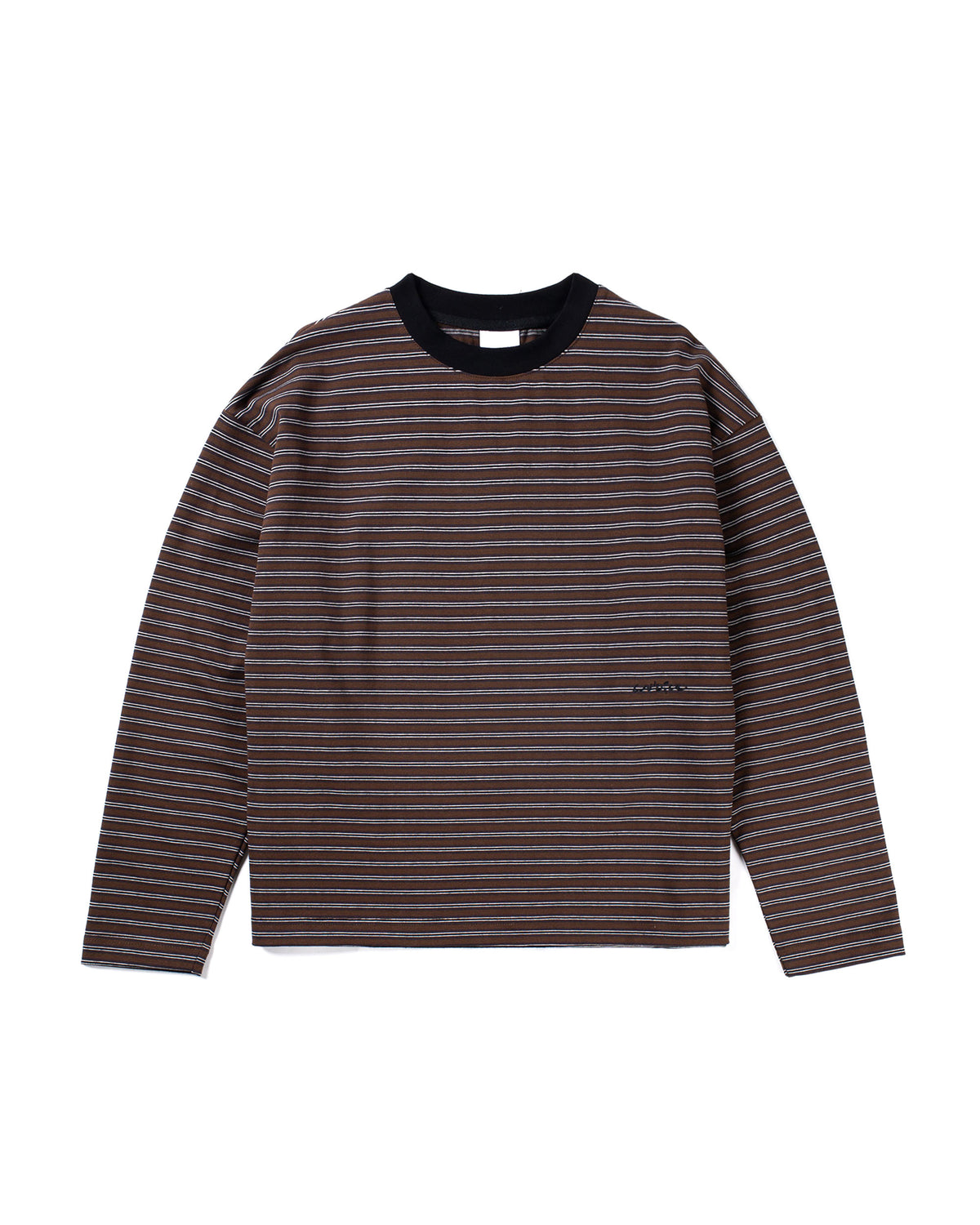 Kerferd Striped L/S - Brown