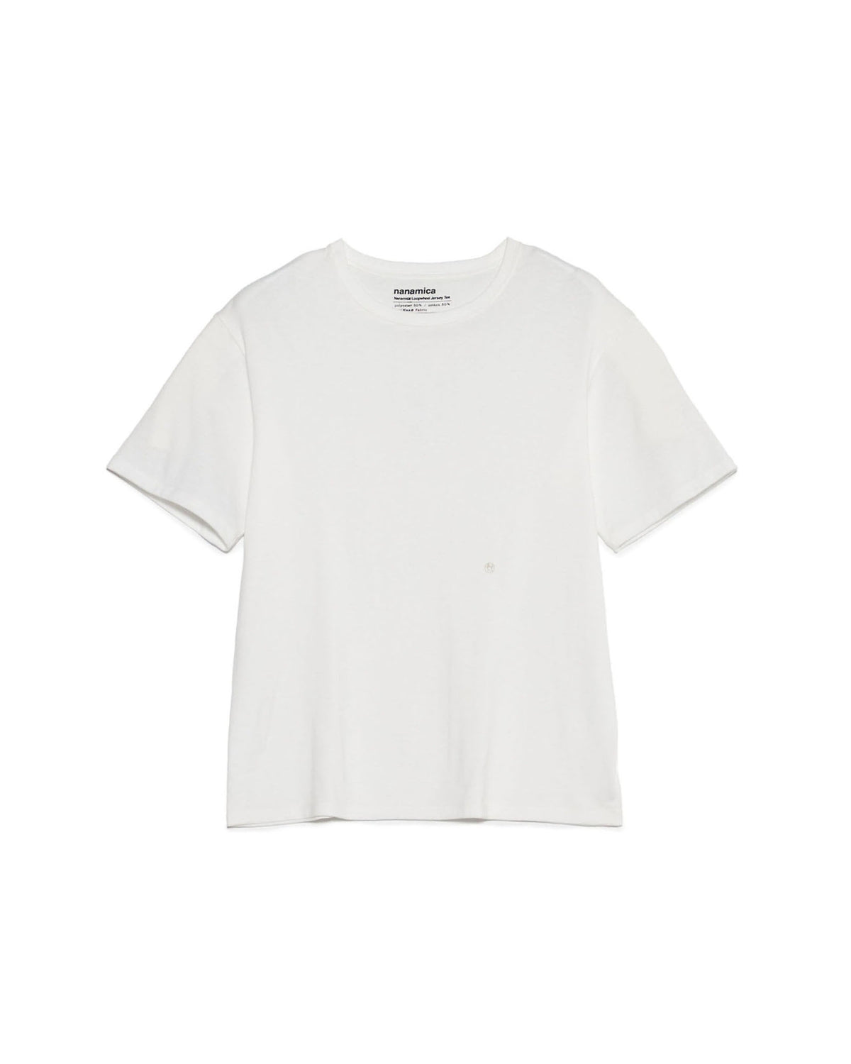 Loopwheel COOLMAX Jersey T-Shirt - White