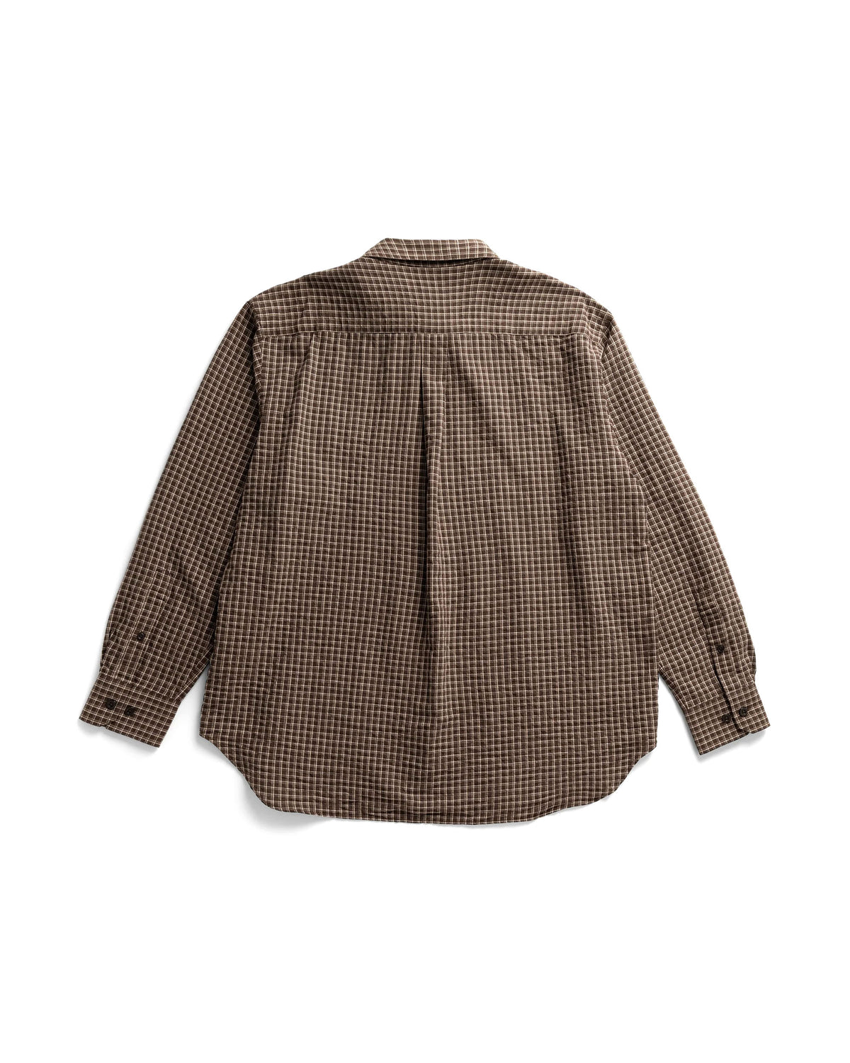 Espevik Oversized Check Shirt - Delicioso Brown