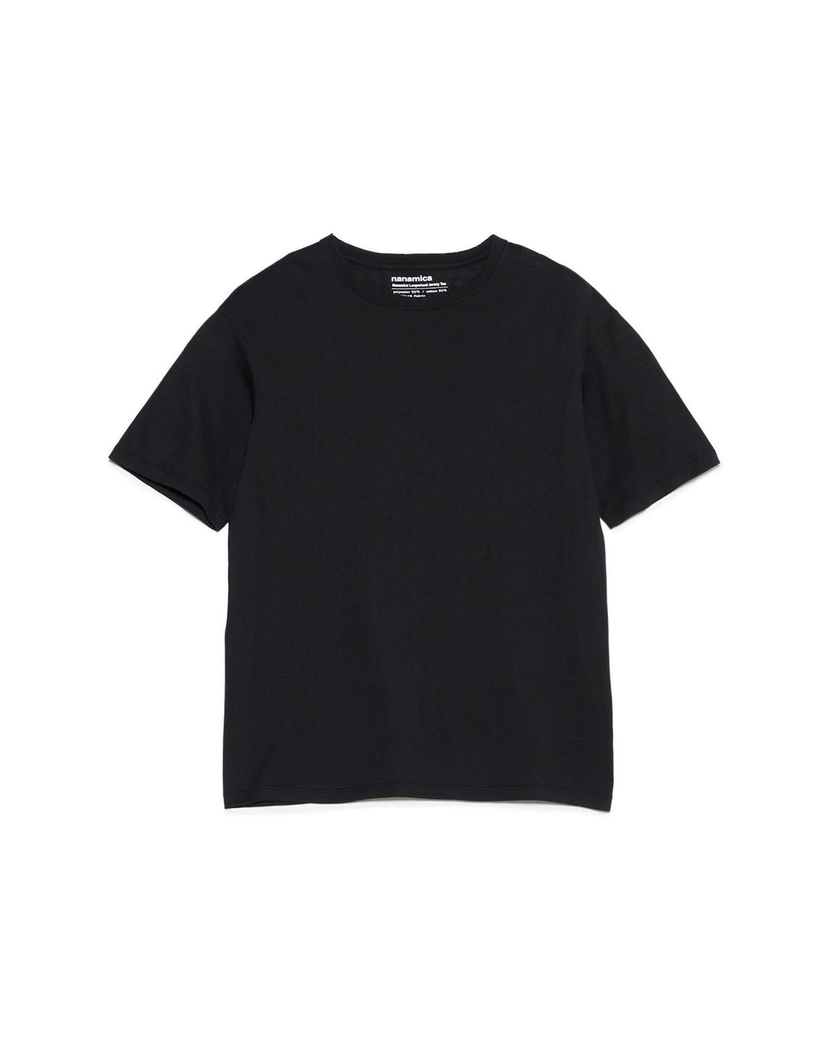 Loopwheel COOLMAX Jersey T-Shirt - Black