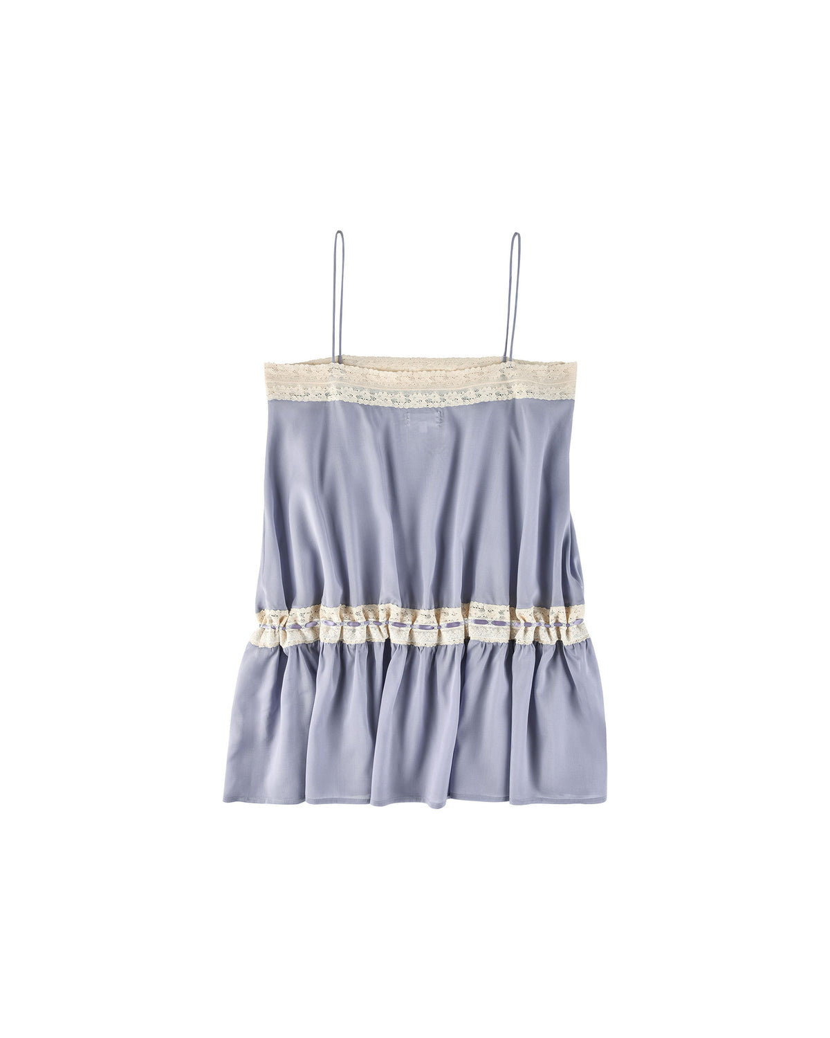 Lace Ribbon Dress - Wisteria