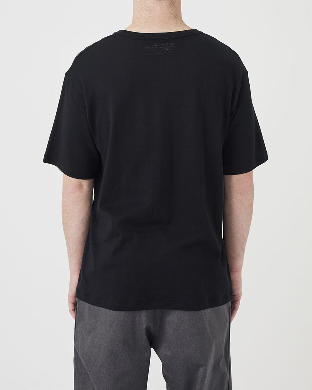 Loopwheel COOLMAX Jersey T-Shirt - Black