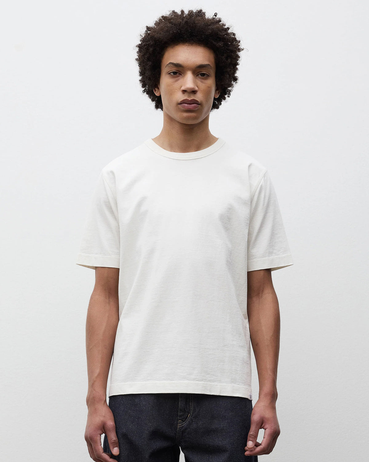 Elmelunde Soft Compact Cotton T-shirt - White