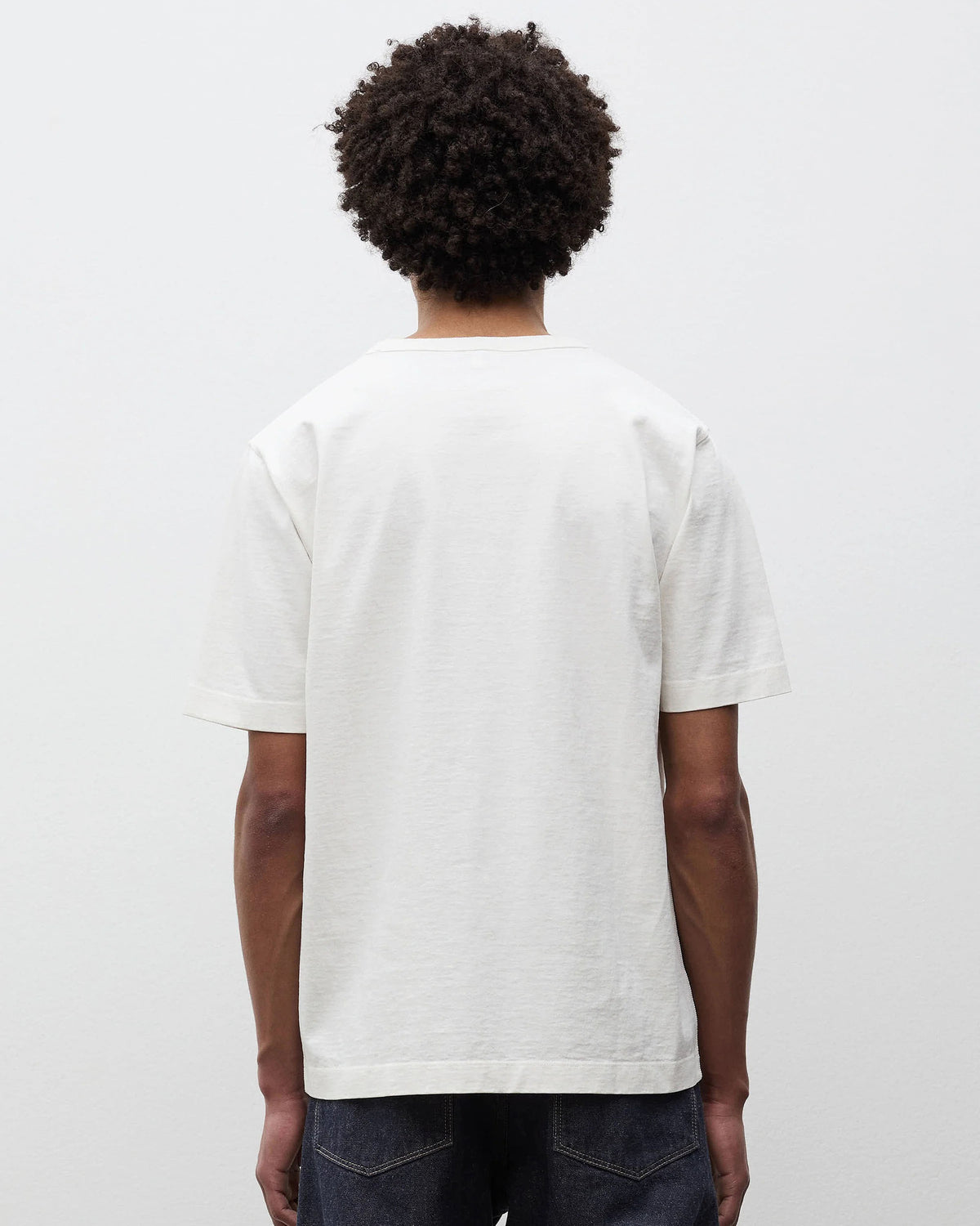 Elmelunde Soft Compact Cotton T-shirt - White