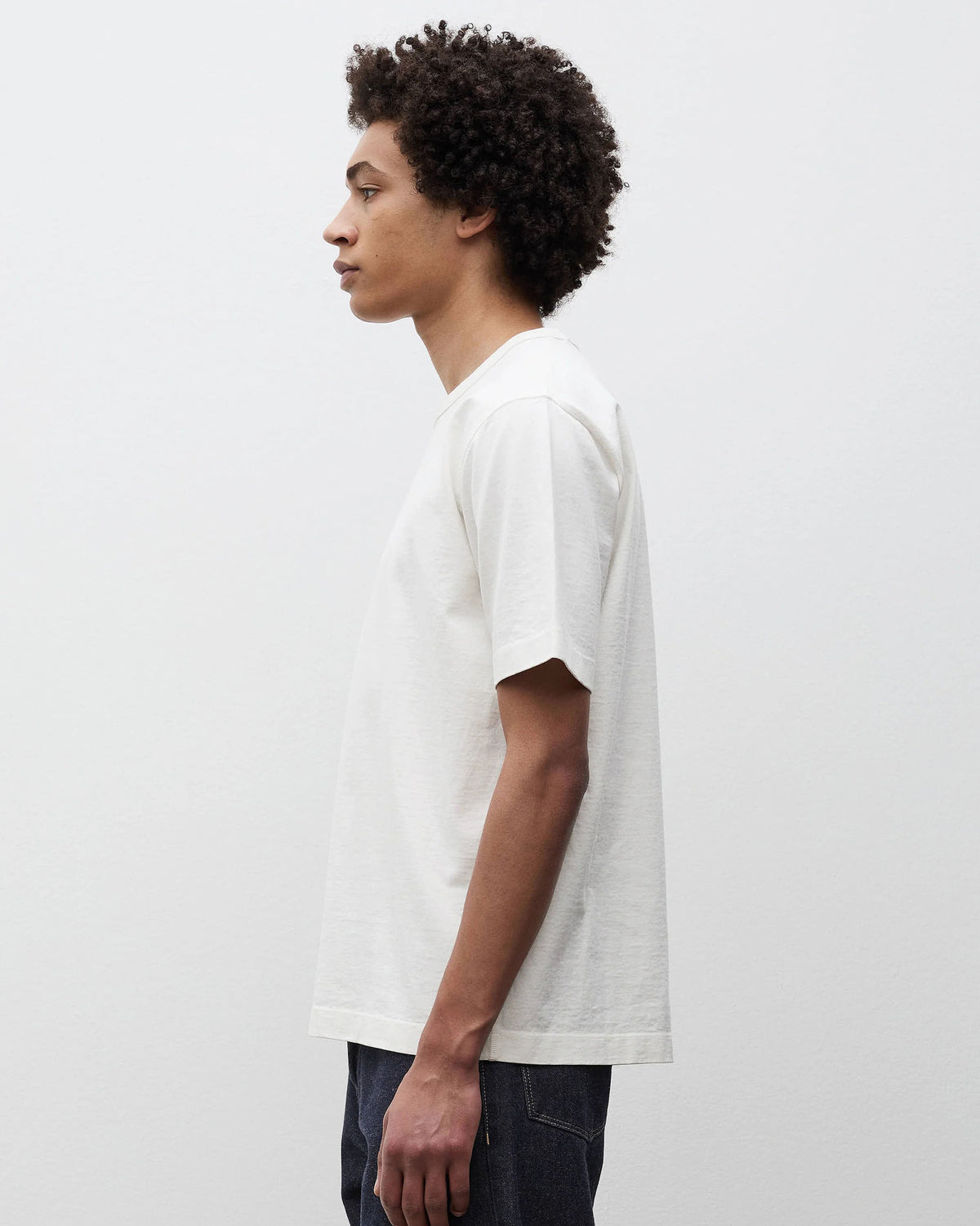 Elmelunde Soft Compact Cotton T-shirt - White