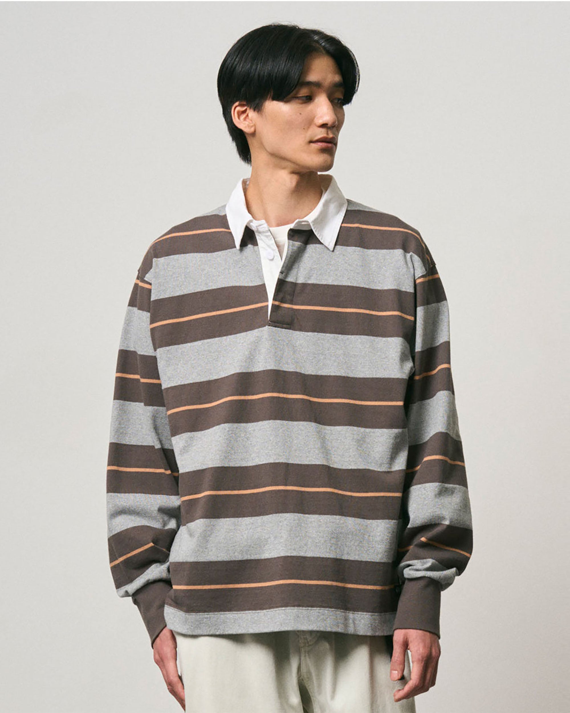 Langdon Rugby Shirt - Hunter Grey