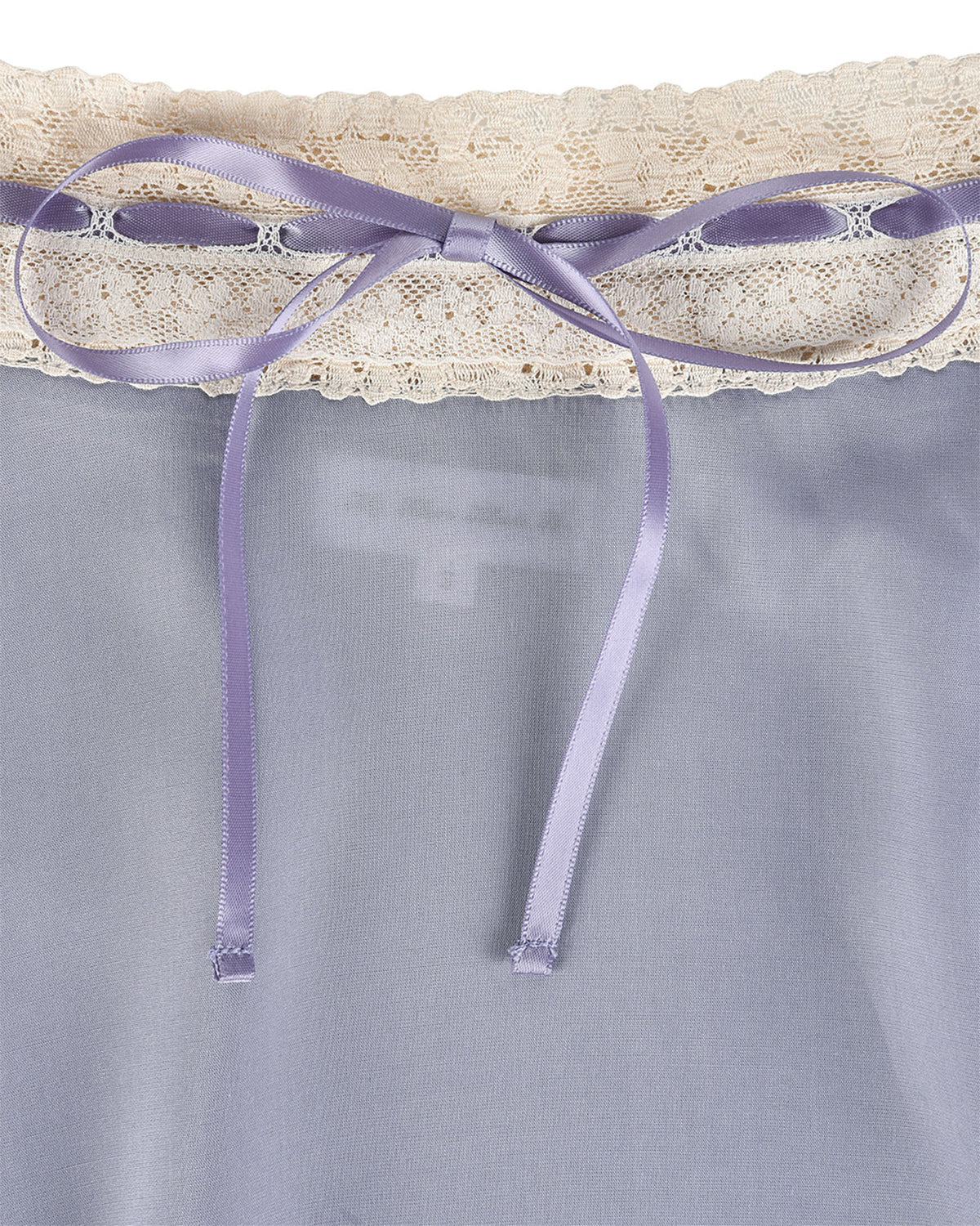 Lace Ribbon Cami - Wisteria