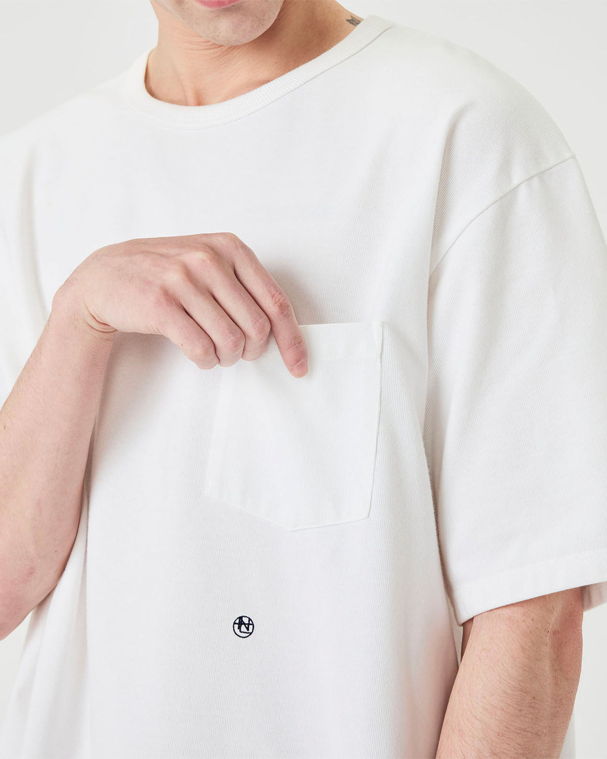 COOLMAX Jersey Pocket T-Shirt - Charcoal