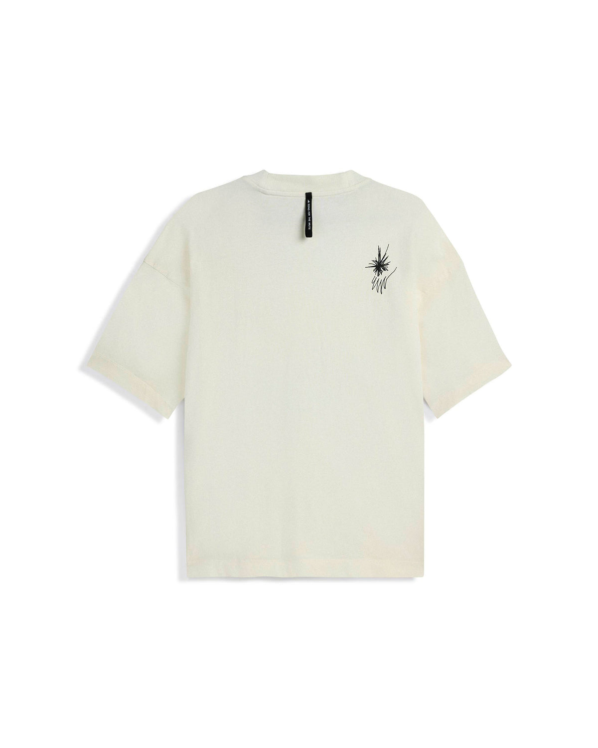 Song For The Mute Running T-Shirt - Cream White