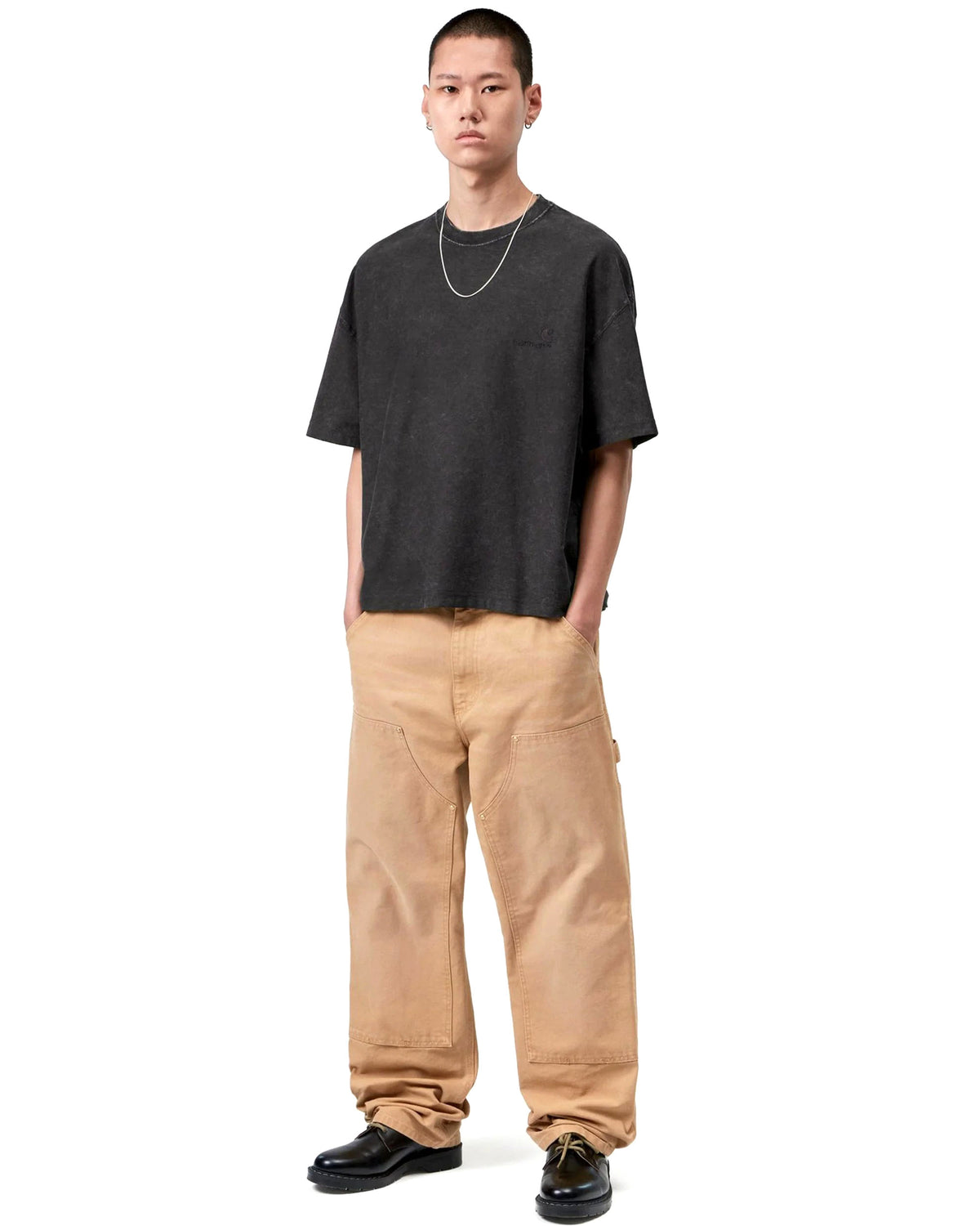 Lambert T-Shirt - Black Moon Wash