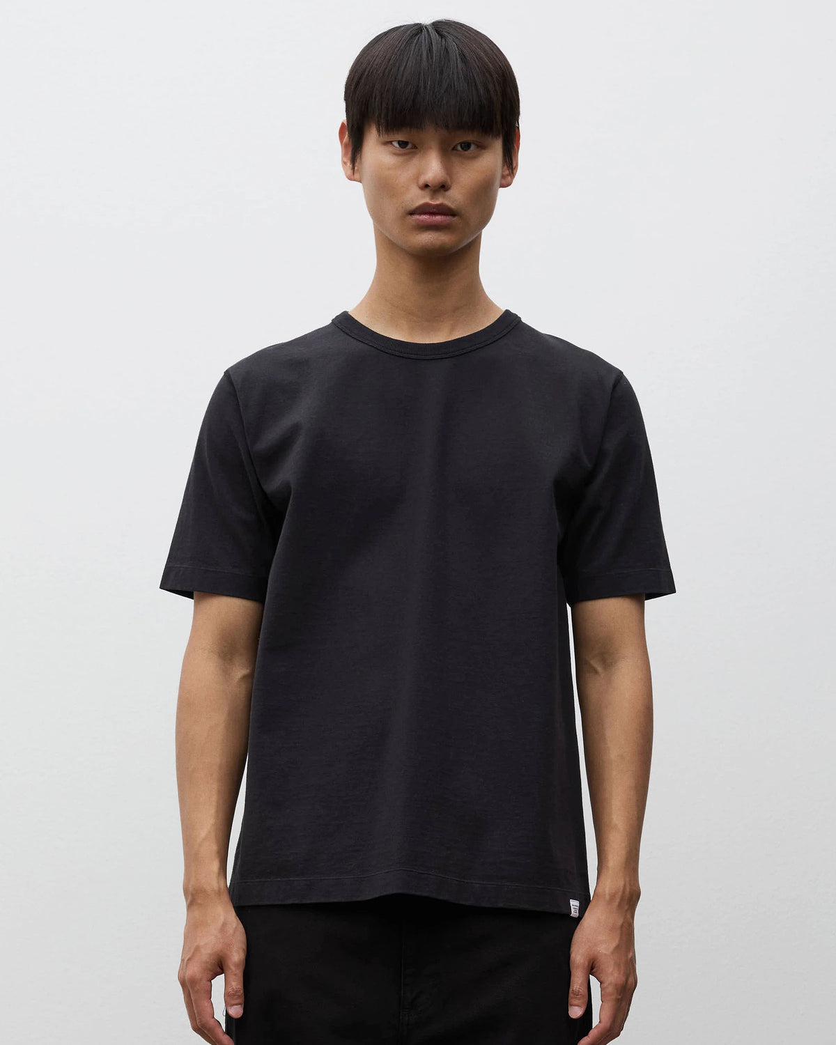 Elmelunde Soft Compact Cotton T-shirt - Black