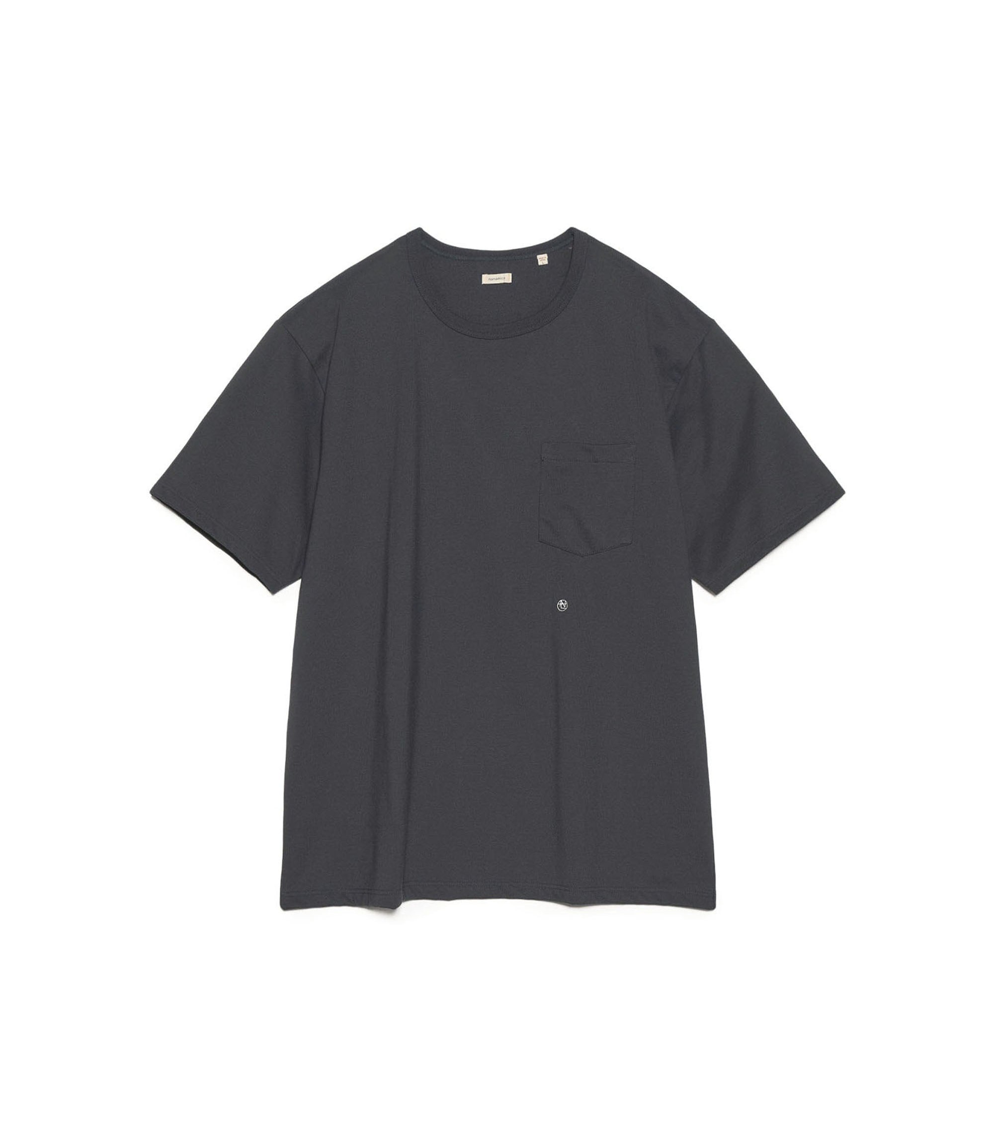 COOLMAX Jersey Pocket T-Shirt - Charcoal