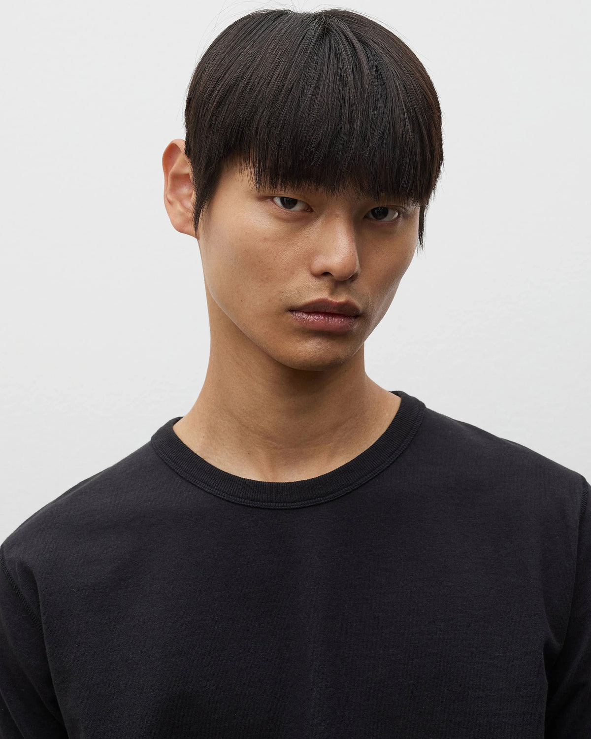 Elmelunde Soft Compact Cotton T-shirt - Black