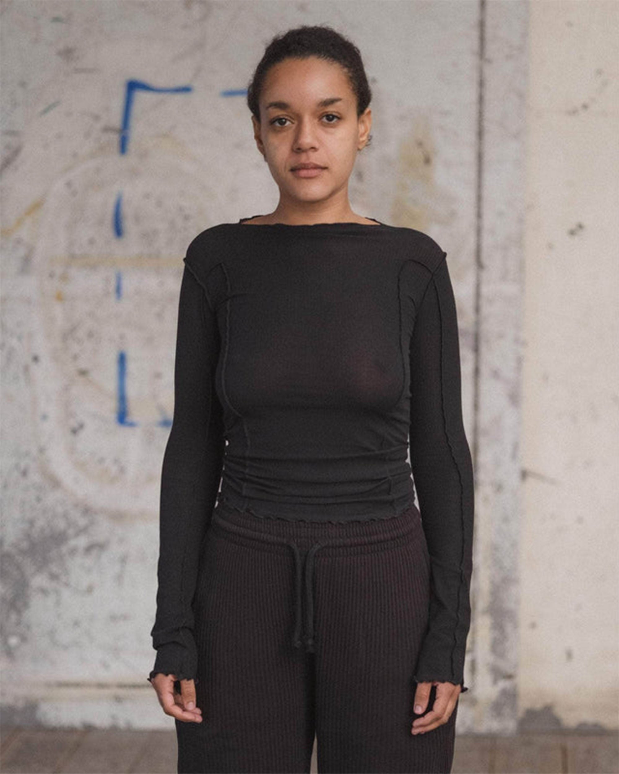 Omato L/S Top - Black