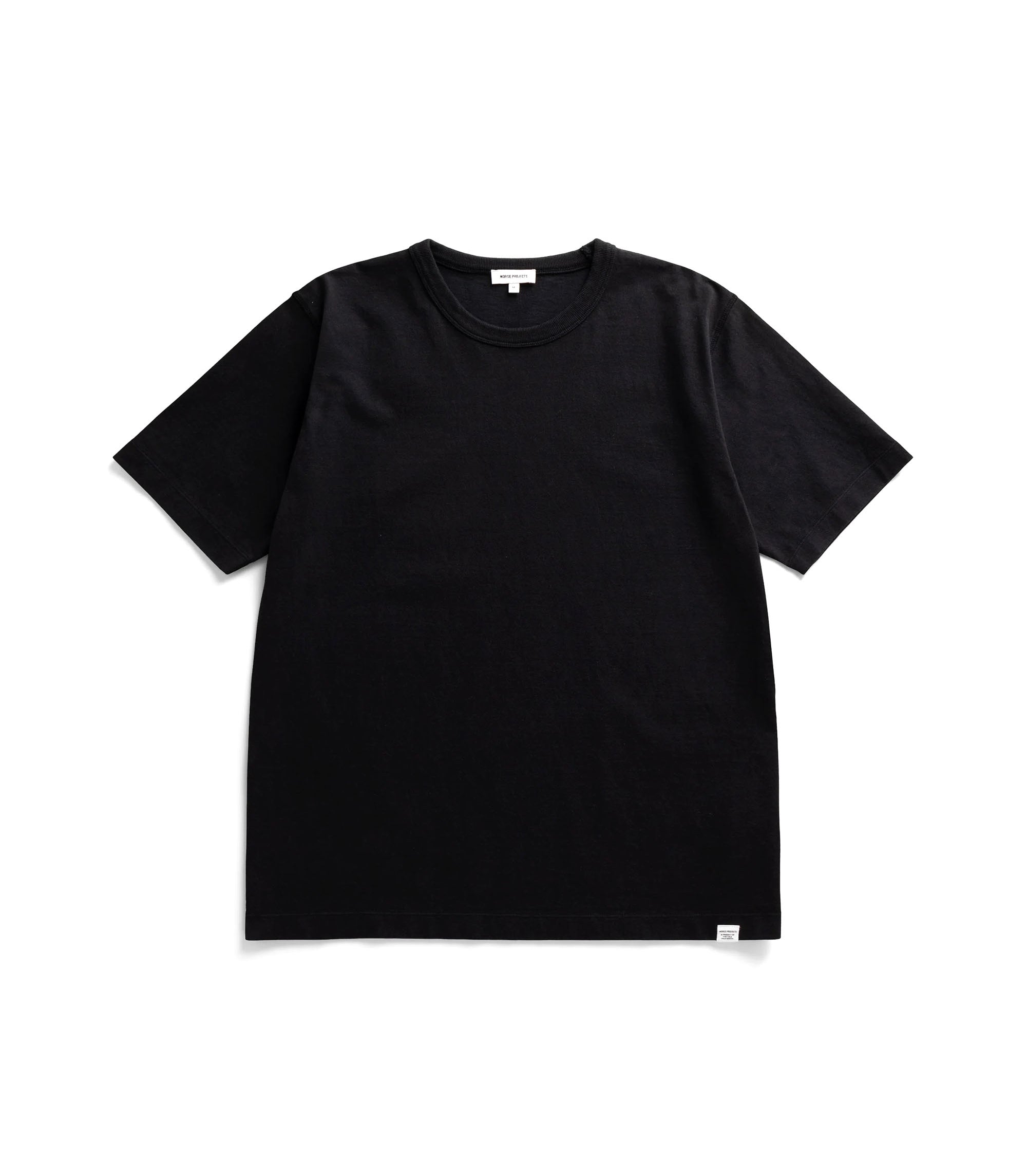Elmelunde Soft Compact Cotton T-shirt - Black