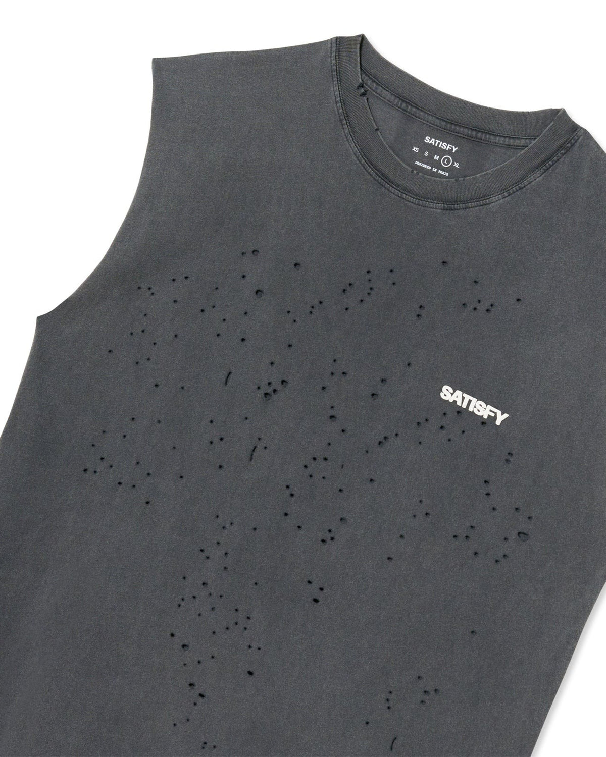 MothTech Muscle T-Shirt - Aged Black SAB