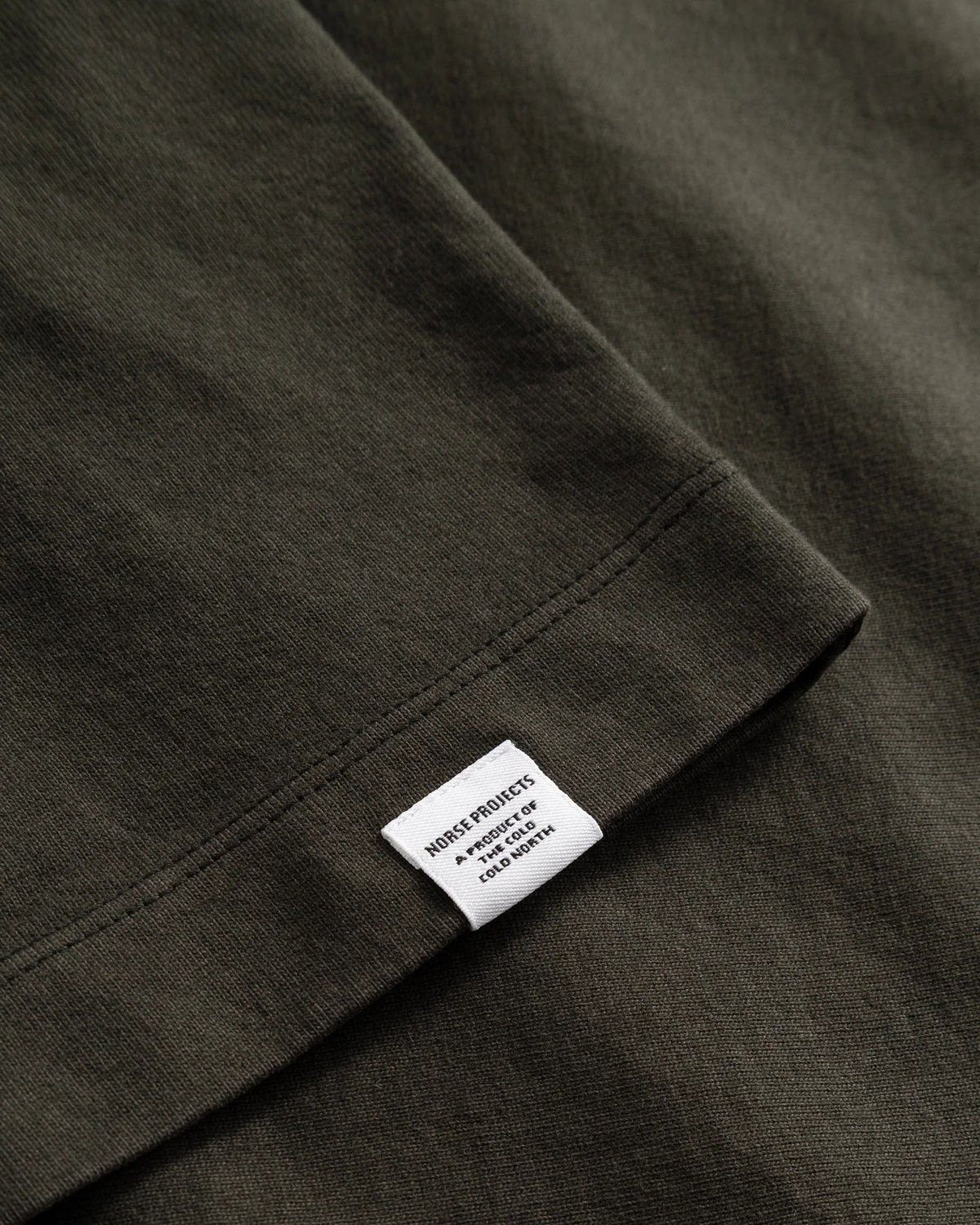 Elmelunde Soft Compact Cotton T-shirt - Beech Green