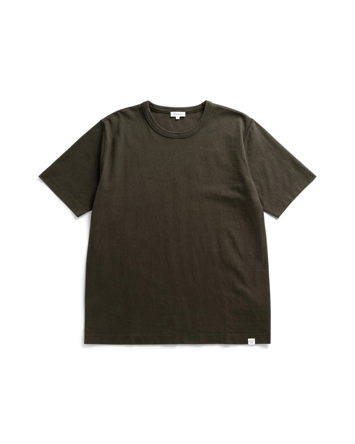 Elmelunde Soft Compact Cotton T-shirt - Beech Green