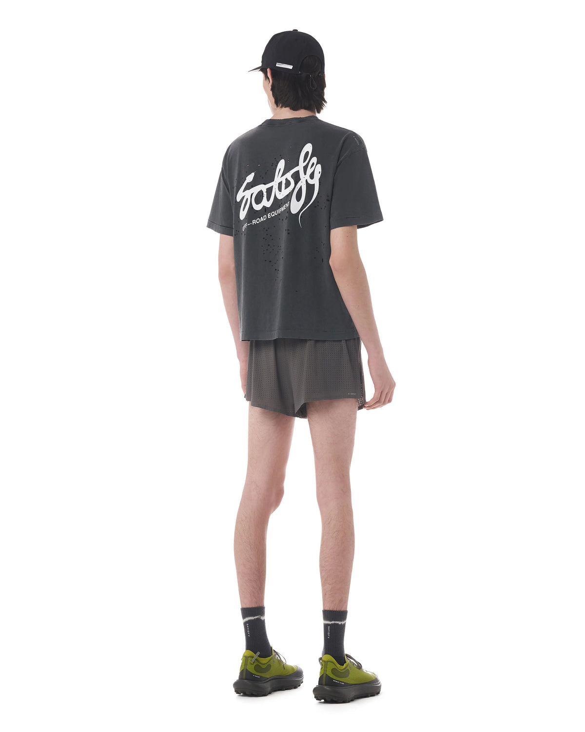 MothTech T-Shirt - Aged Black Eagle