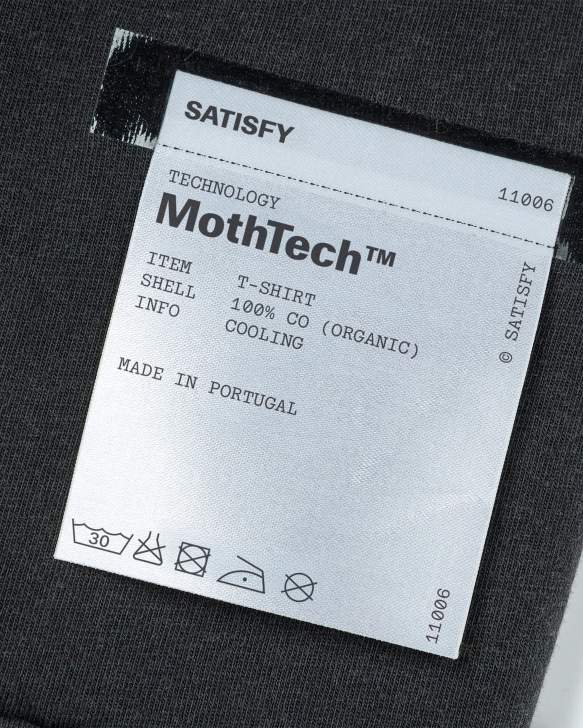 MothTech T-Shirt - Aged Black Eagle