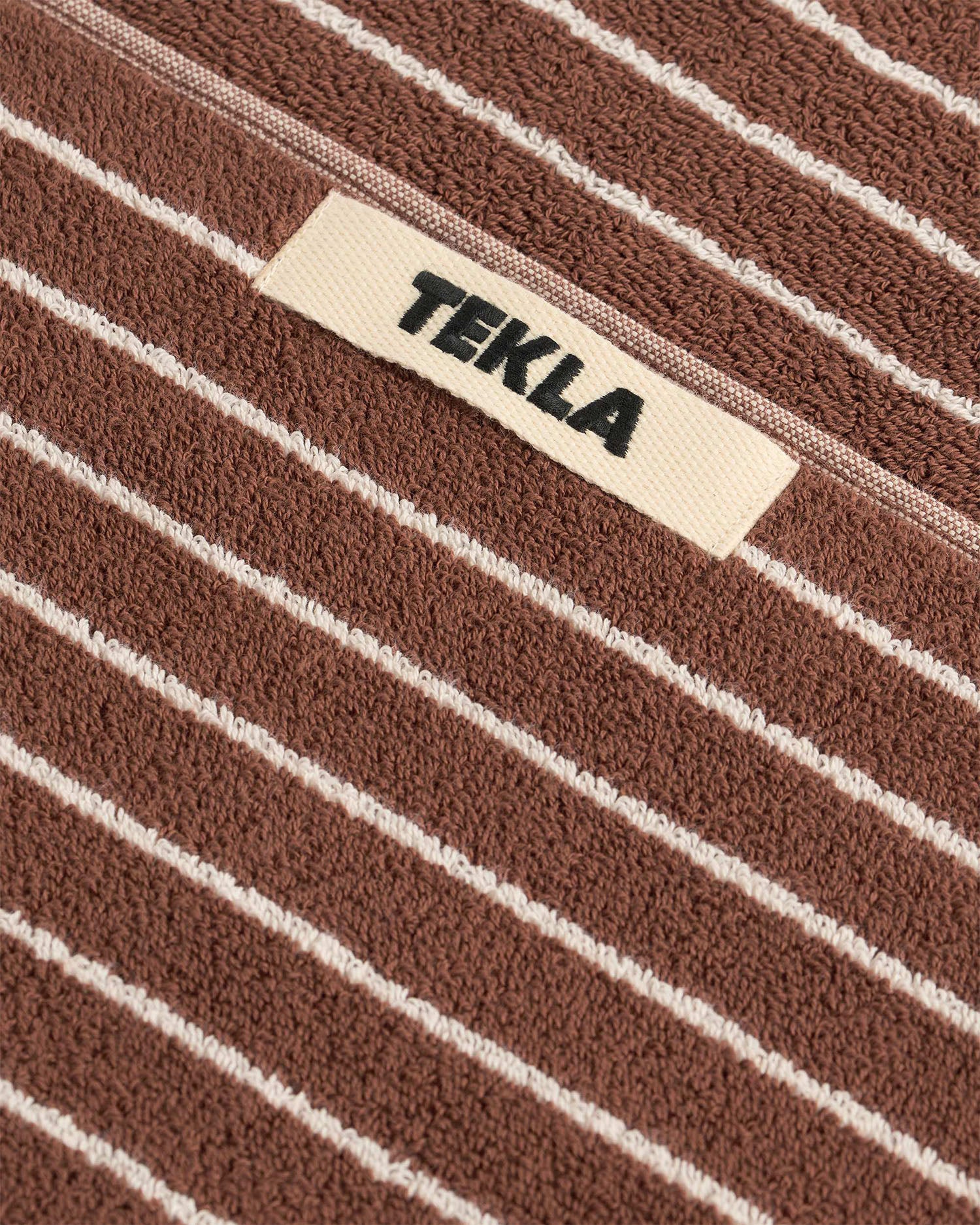 Washcloth - Rust Stripes