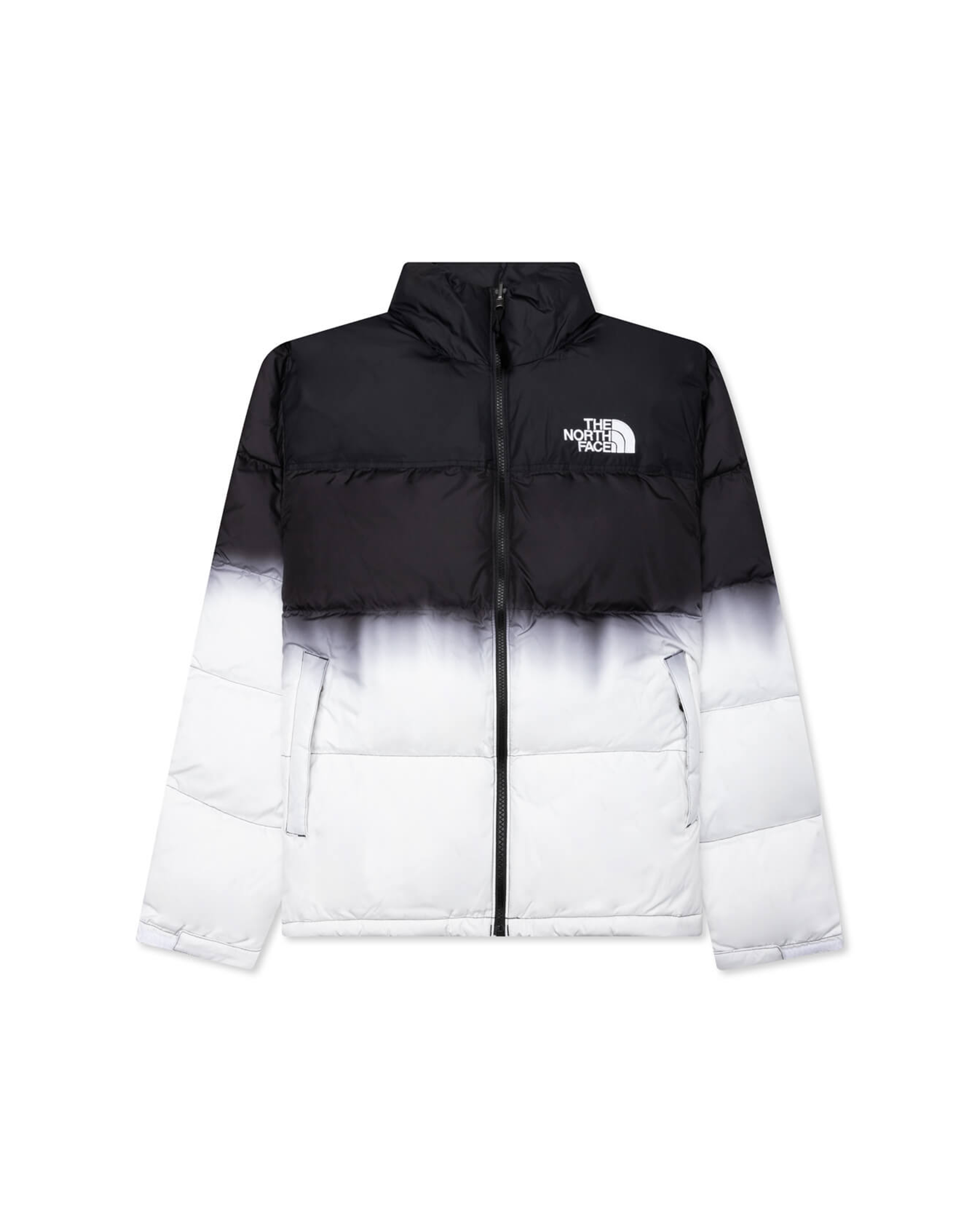 1996 Retro Dip Dye Nuptse Jacket - Black