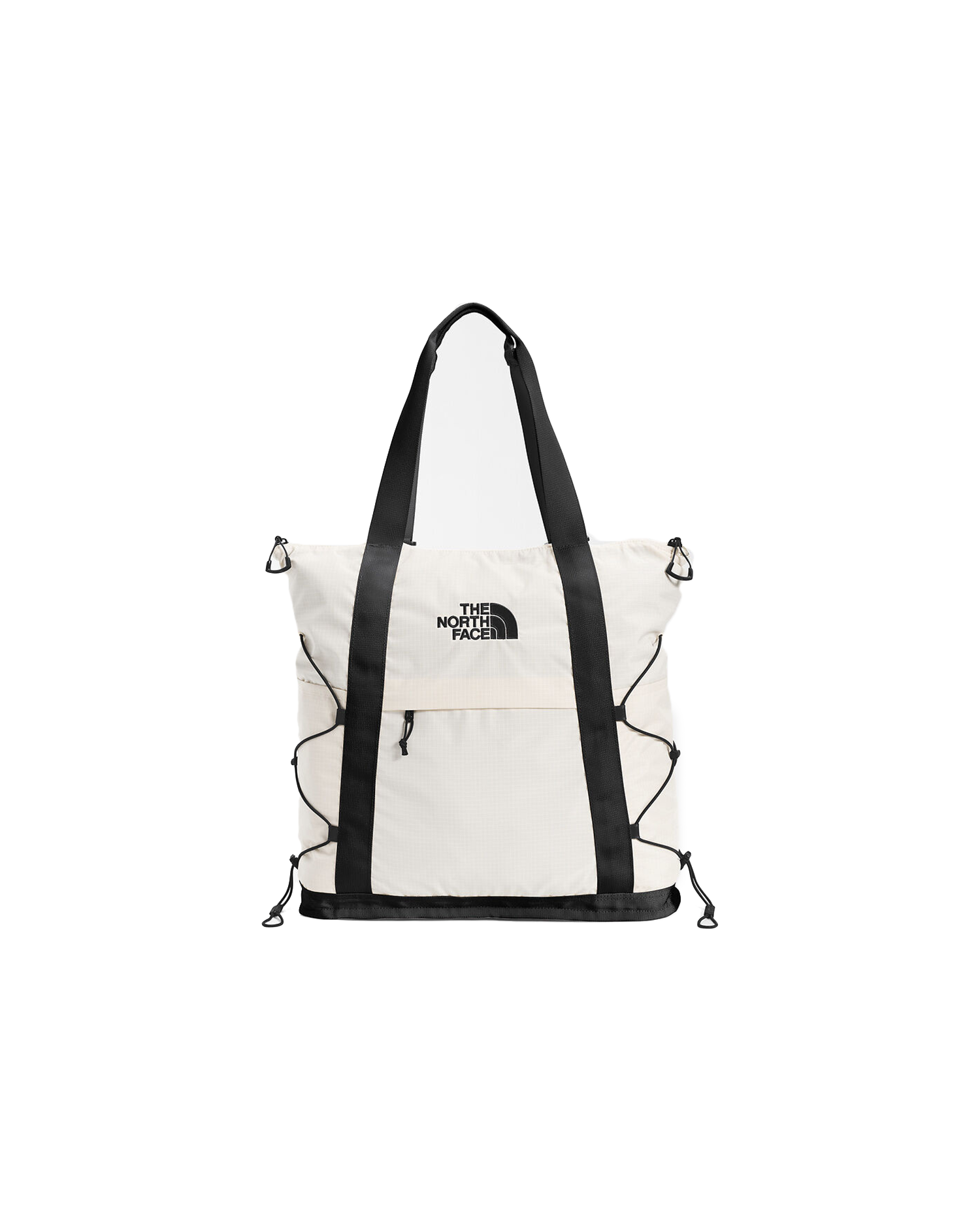 Borealis Tote Bag - Gardenia White / Black