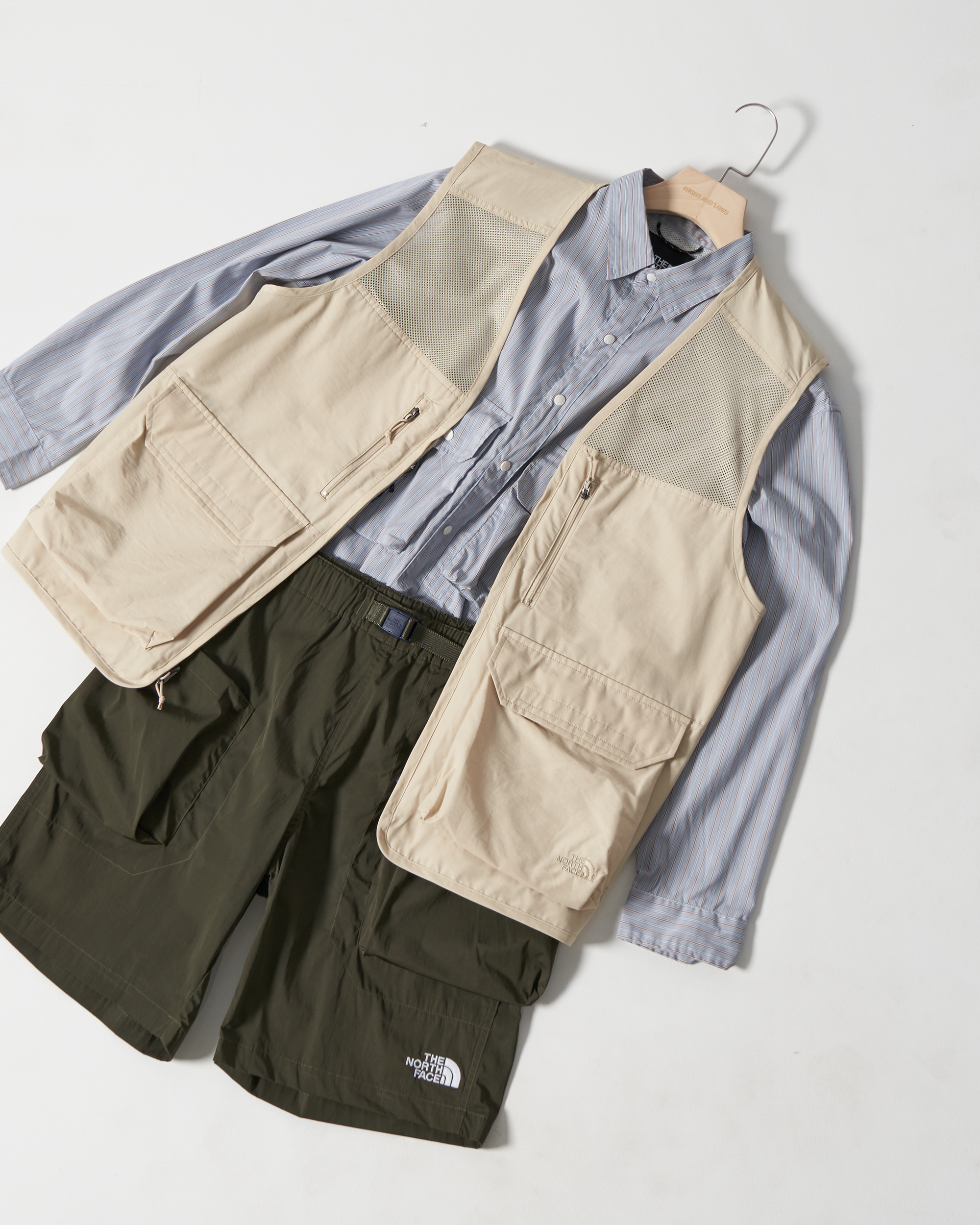 Casual Shorts - New Taupe Green