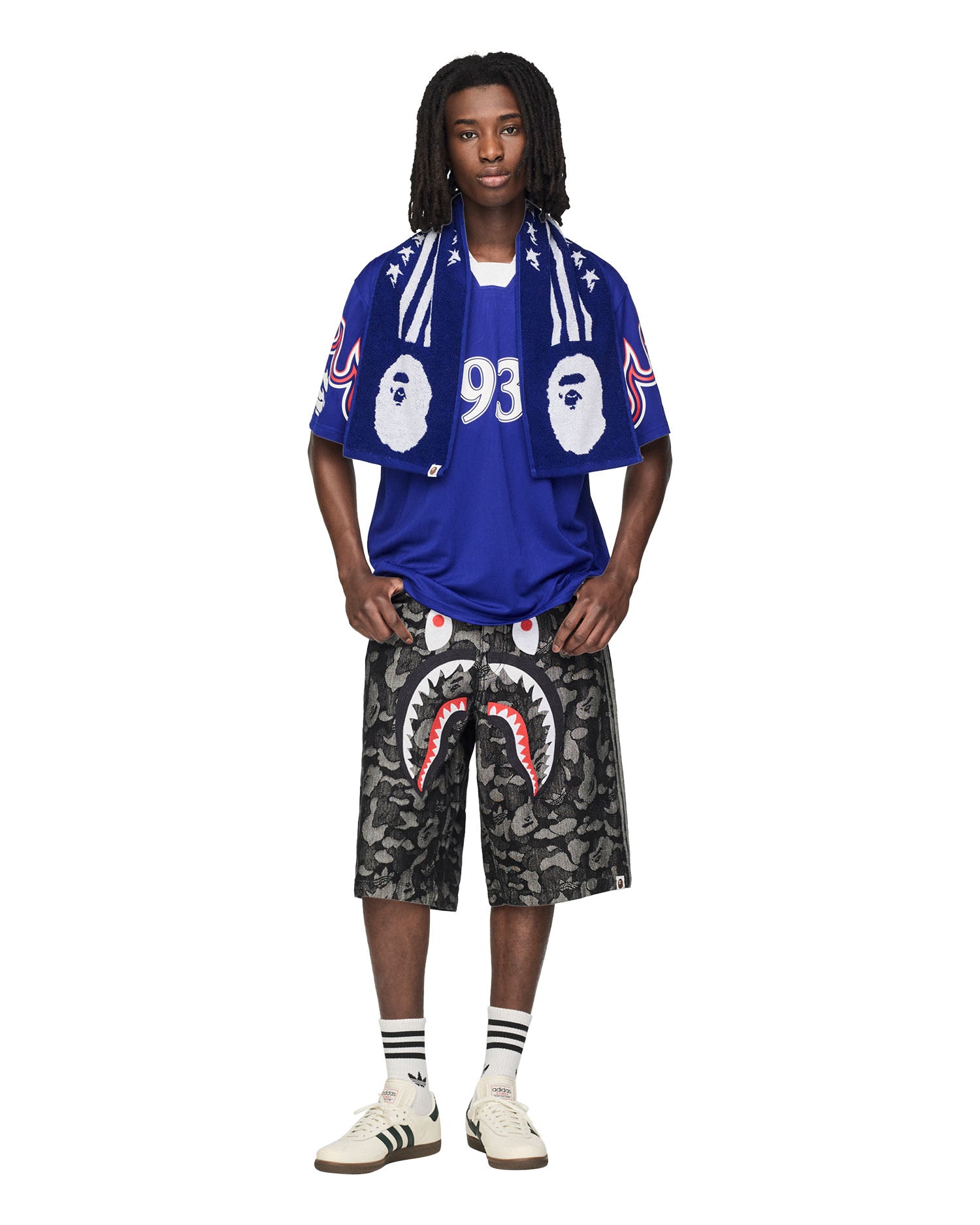 BAPE FB Towel - Japan Blue