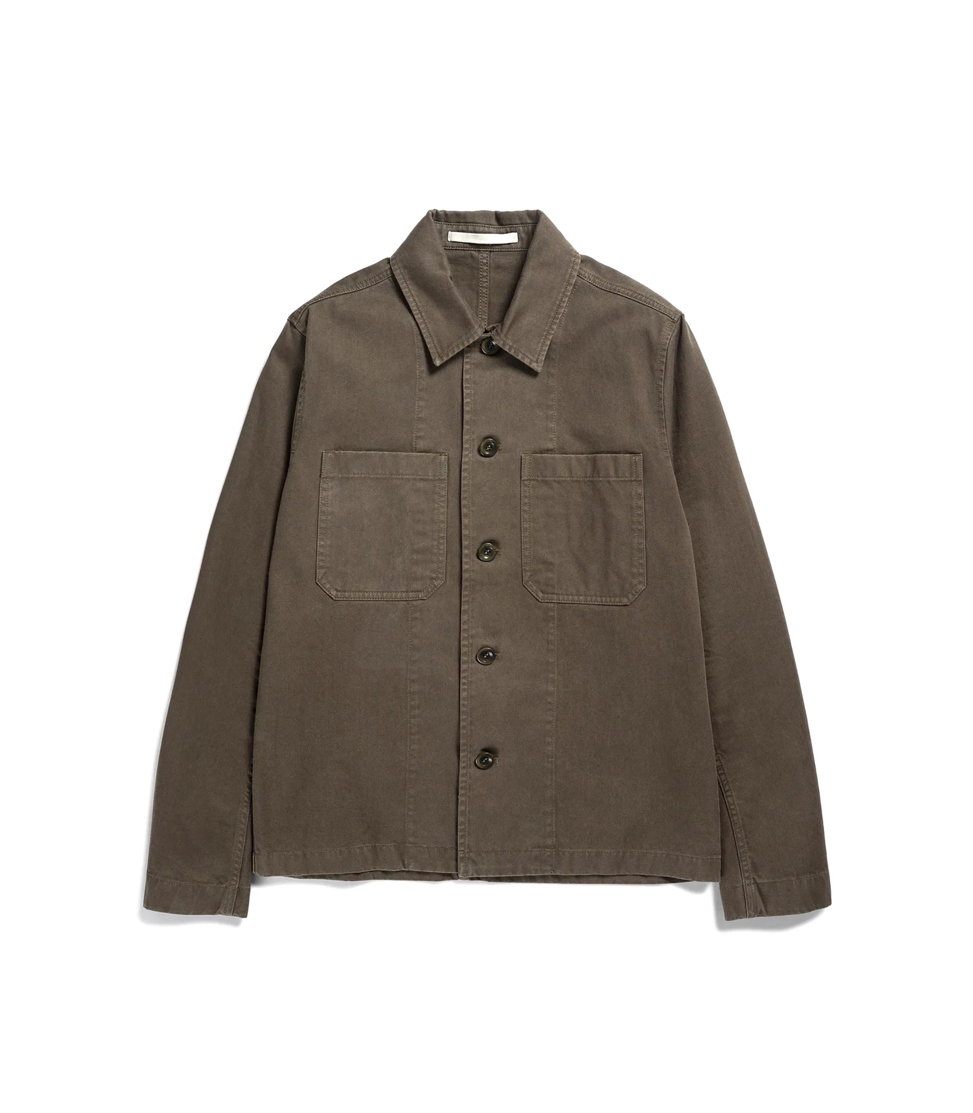 Tyge Broken Twill Jacket - Beech Green