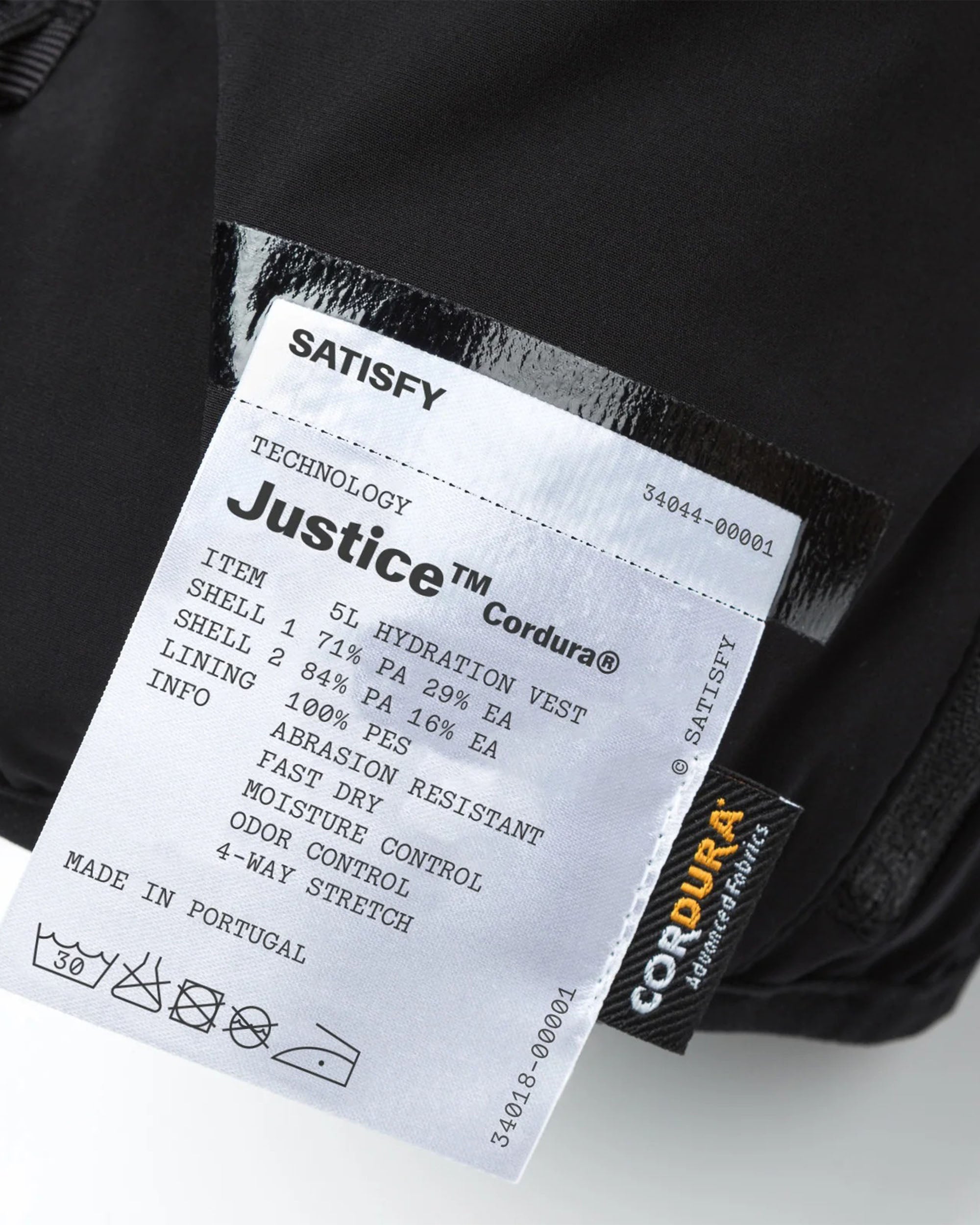 Justice Cordura Hydration - Black SA