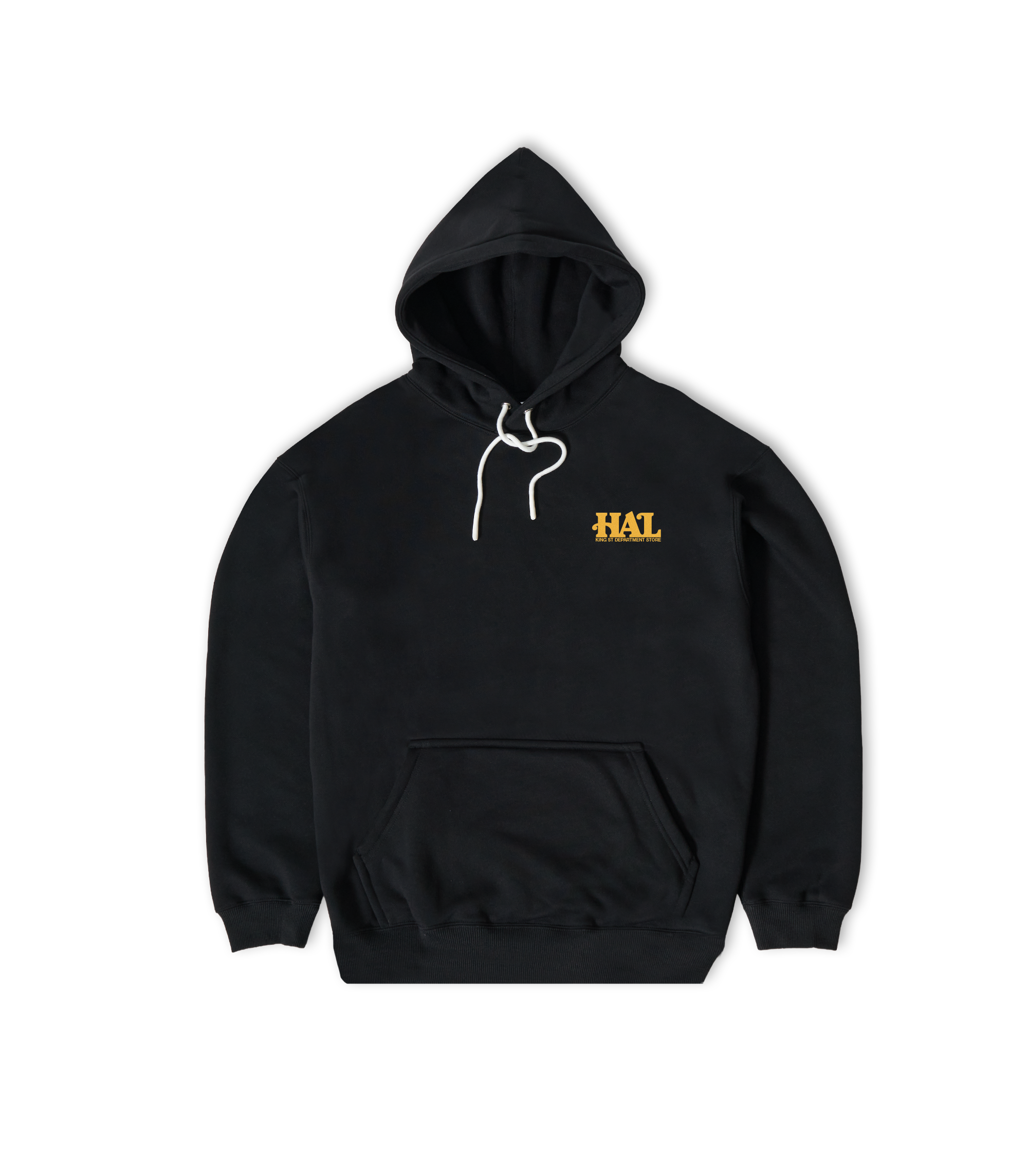 HAL Logo Hooded Sweatshirt - Black