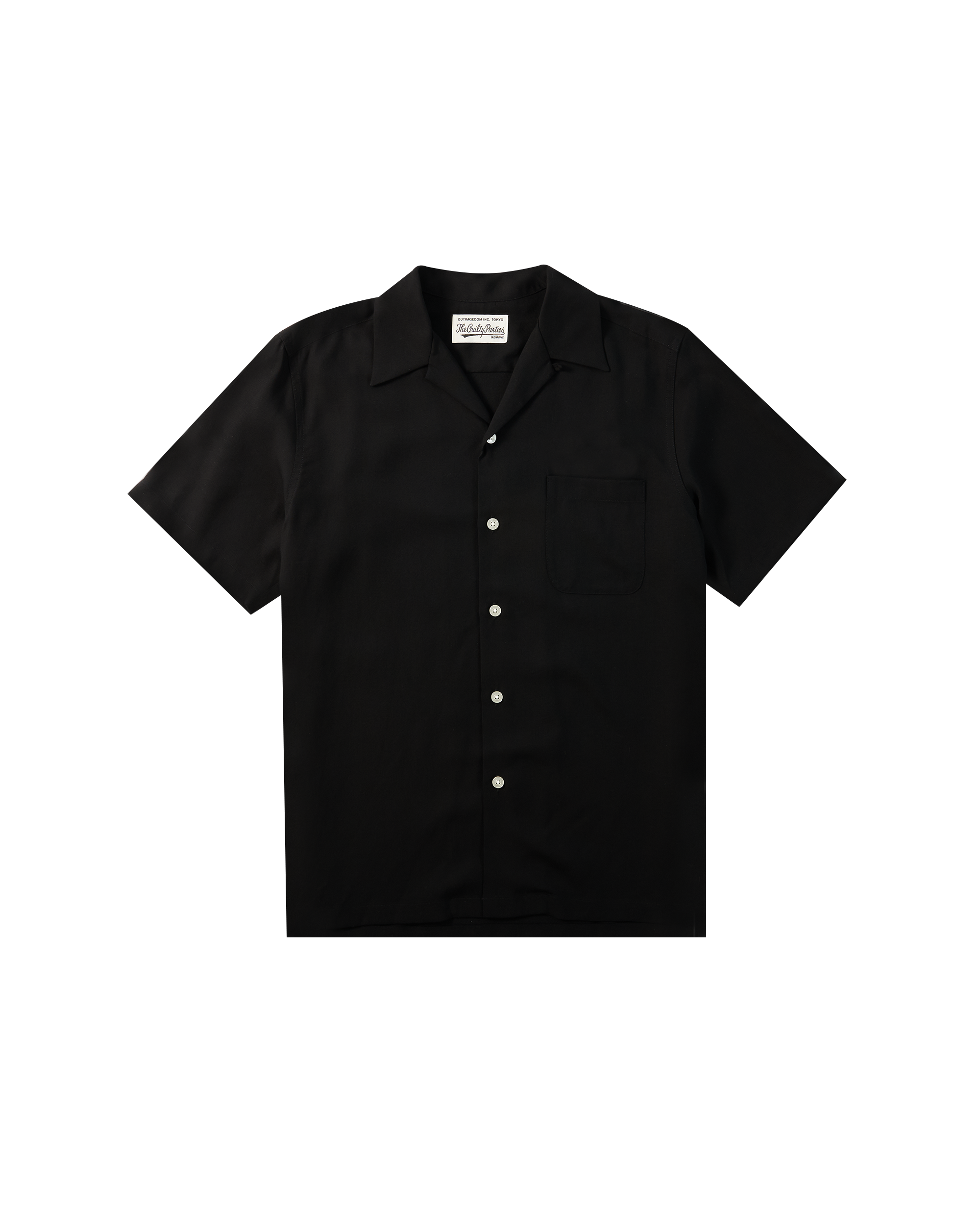 50'S Shirt S/S (Type-1) - Black