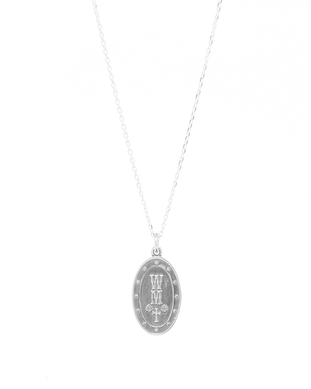 Medai Necklace (Type-1) - Silver