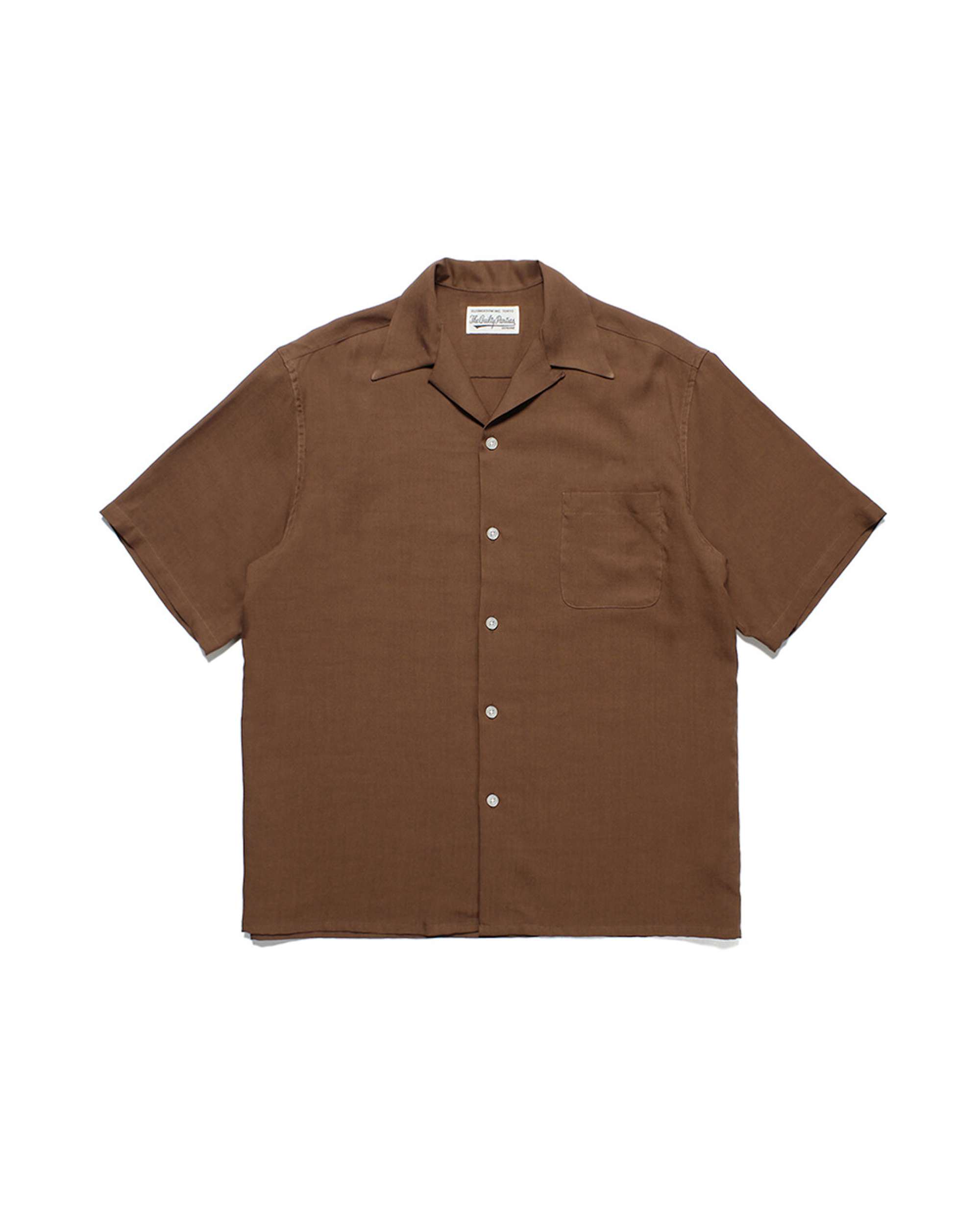 50'S Shirt S/S (Type-1) - Brown