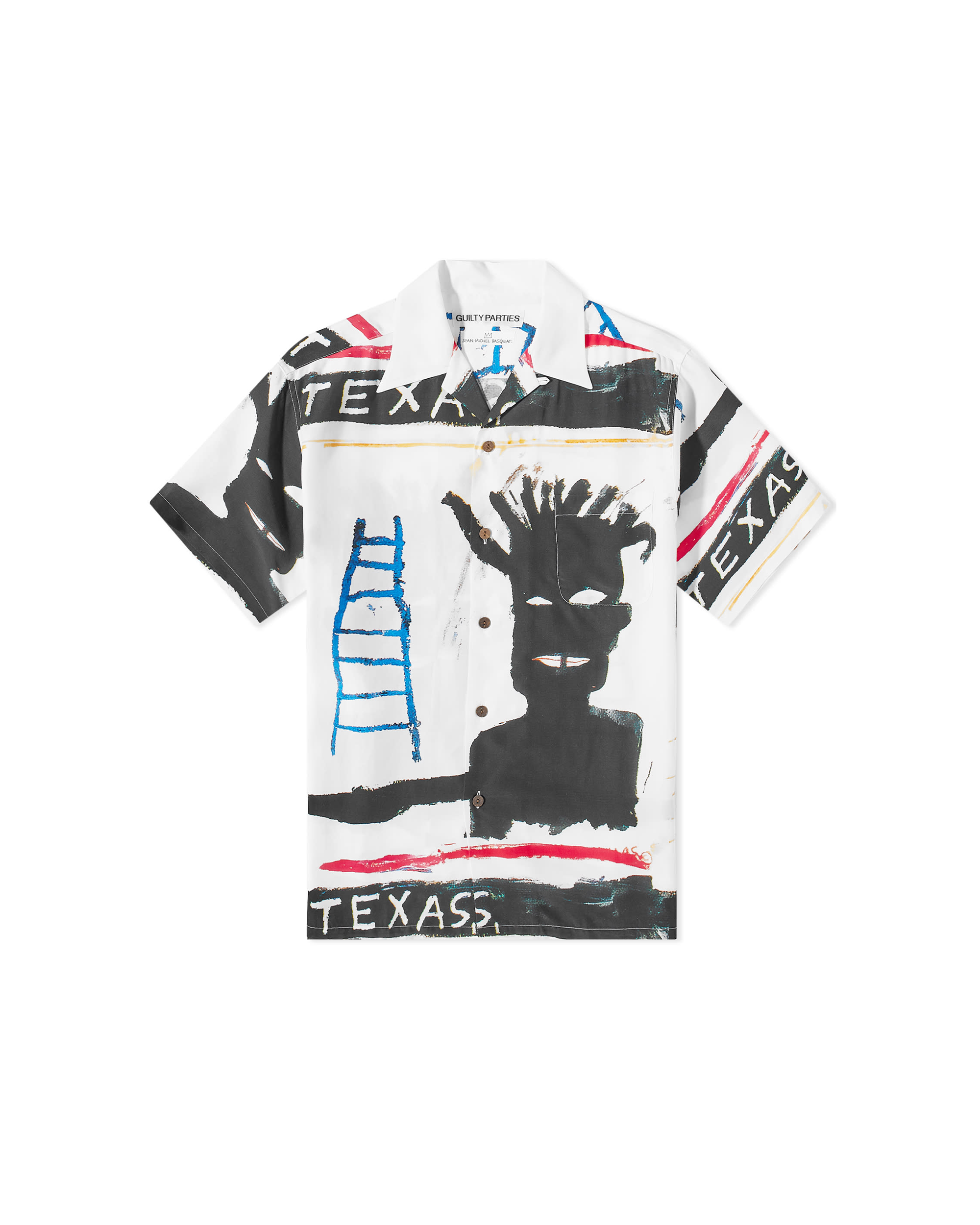 Jean Michel Basquiat S/S Hawaiian Shirt (Type-2) - Multi