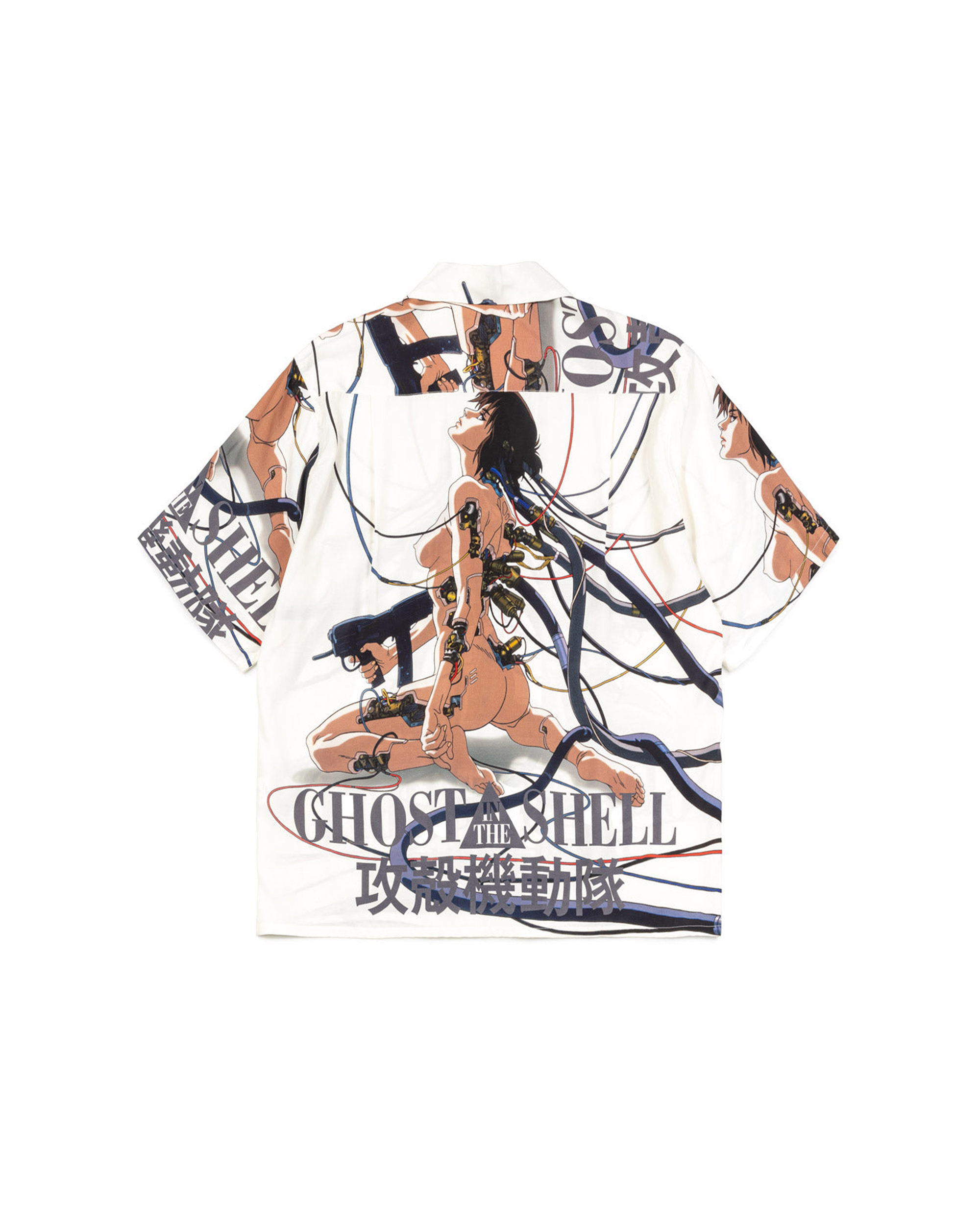 Ghost In The Shell S/S Hawaiian Shirt (Type-3) - Multi