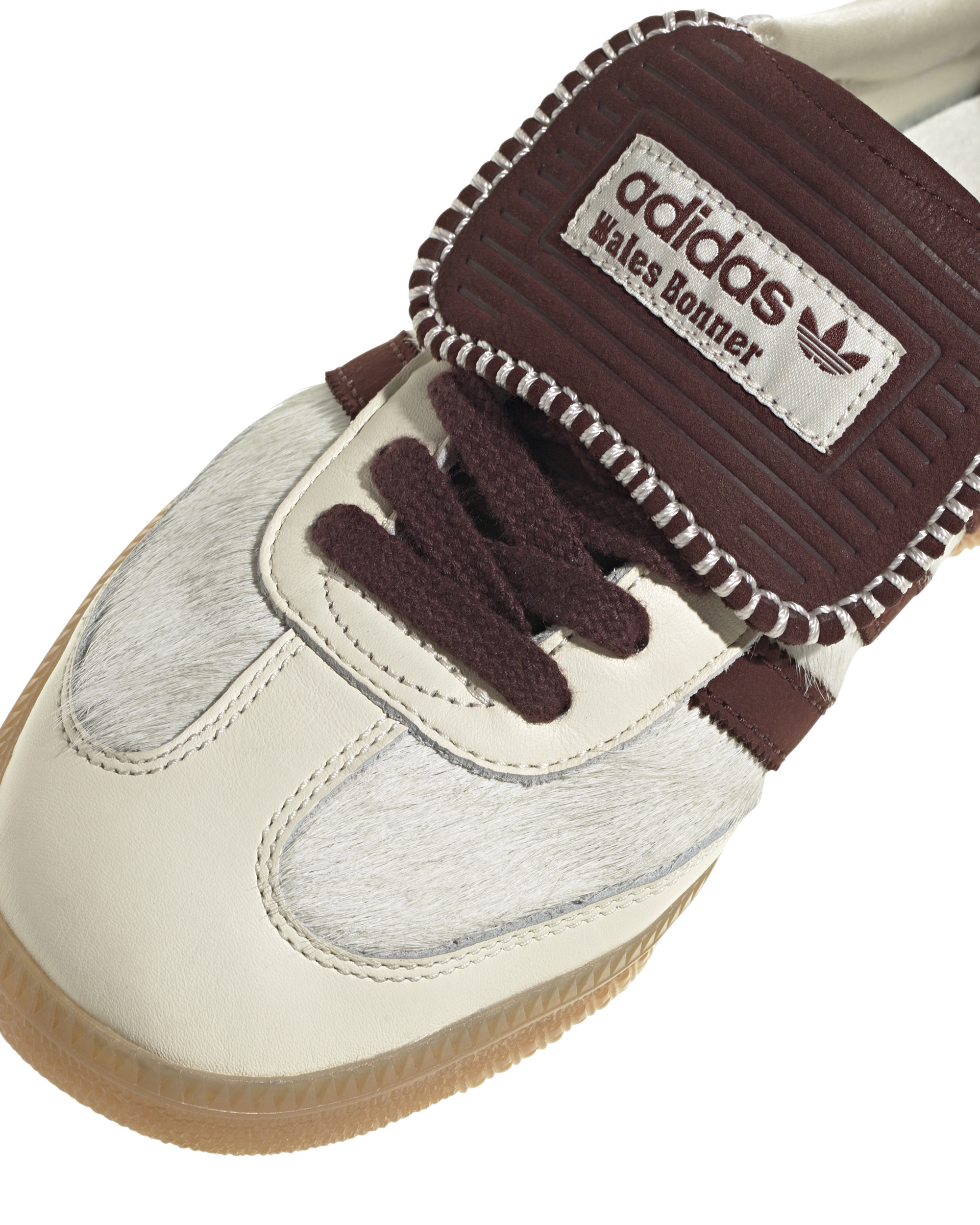 Wales Bonner Pony Tonal Samba - Cream White / Brown / Beige